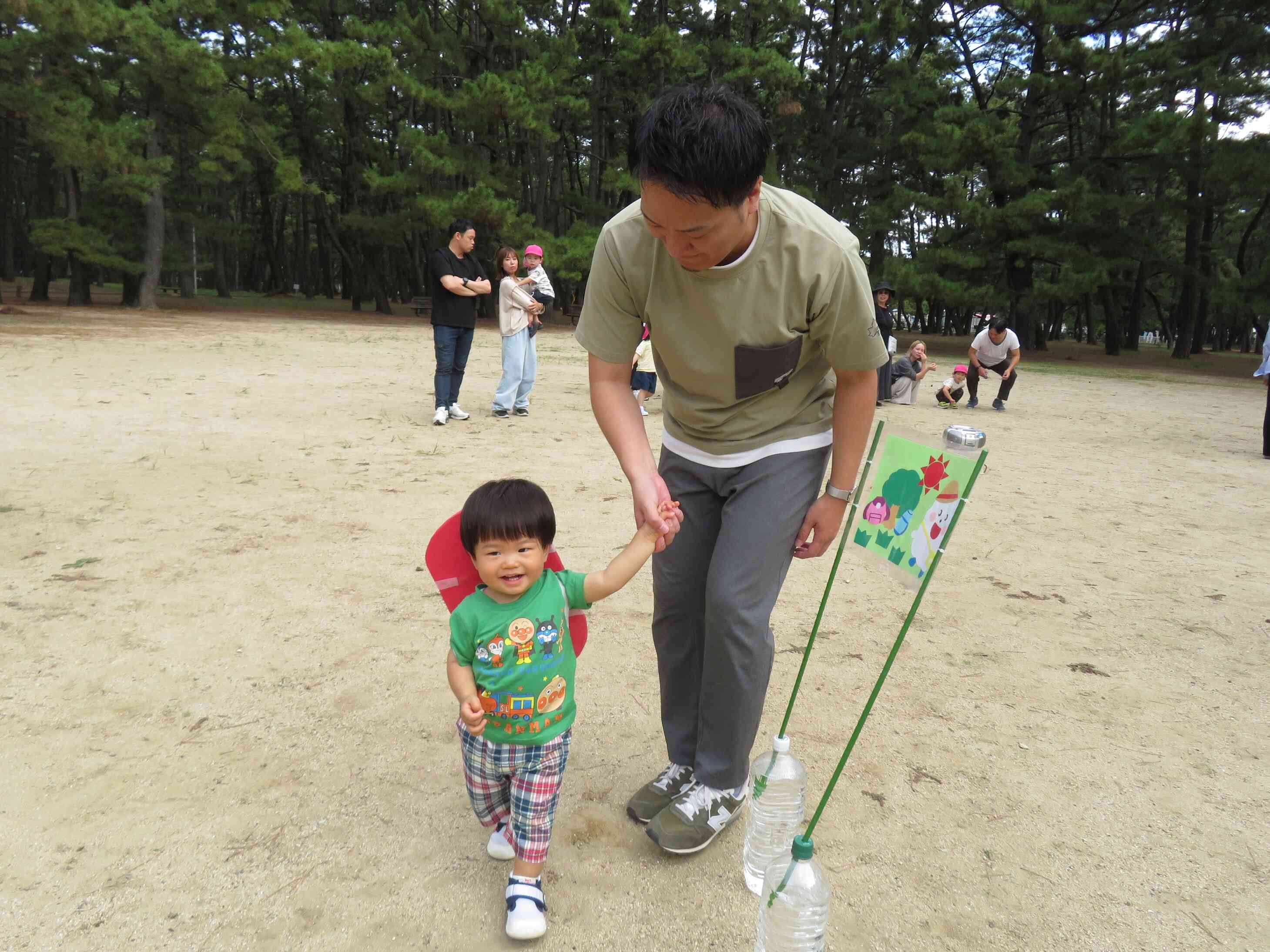 お父さんと一緒に最後まで駆け抜けろ～！！！