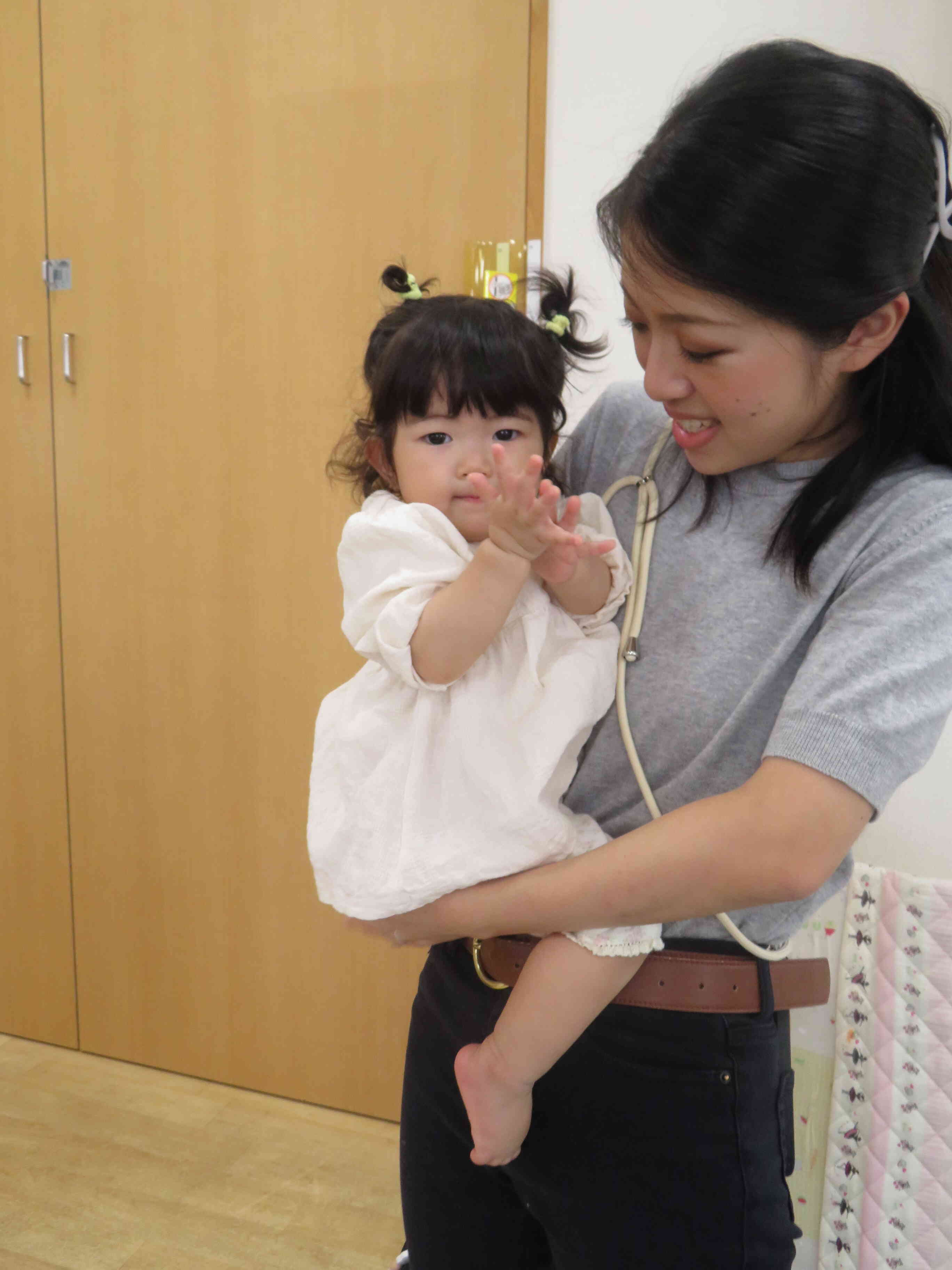 「子育てひろば」で遊びに来てくれたお友だちです☆お誕生日おめでとう～♪