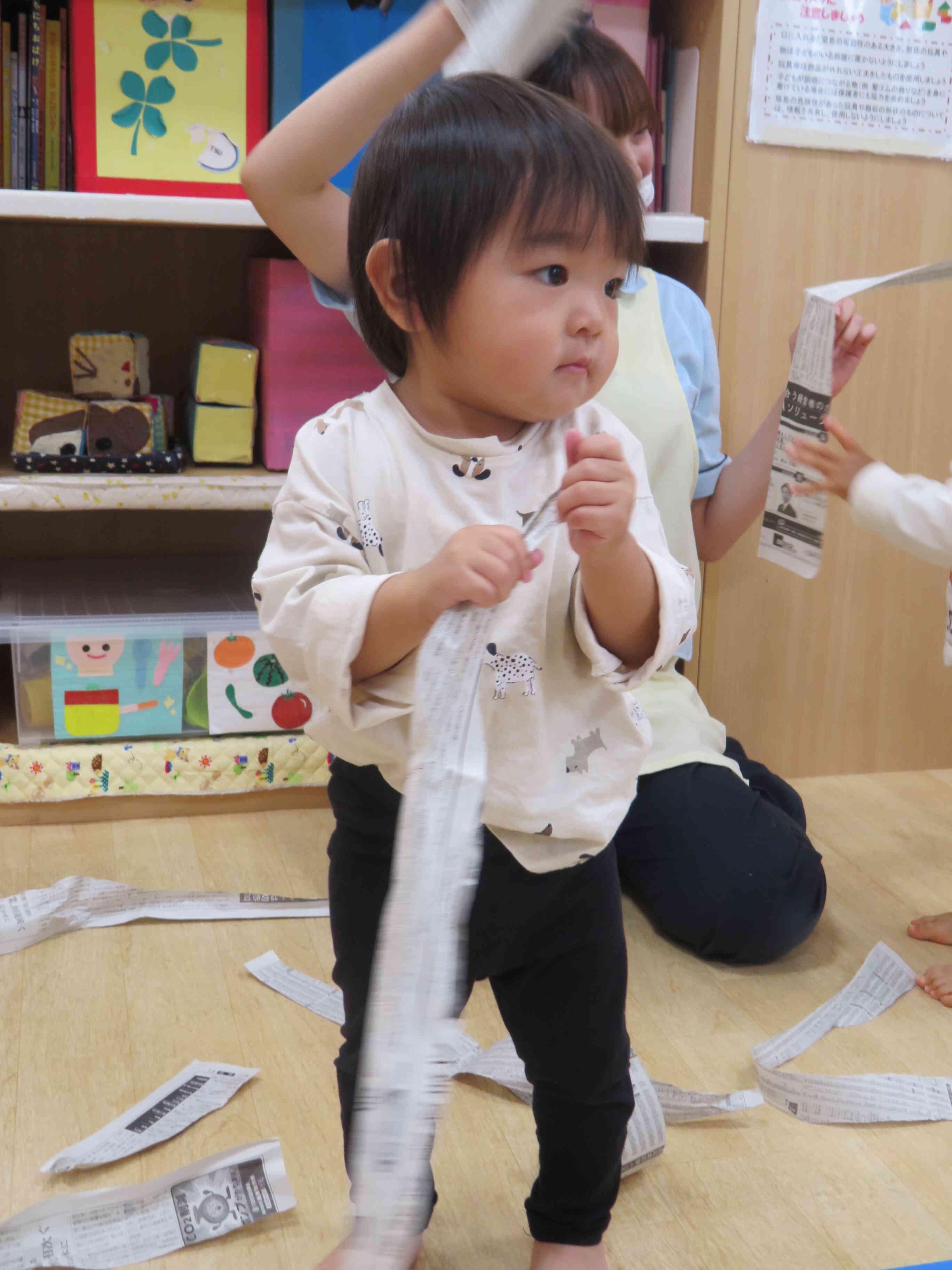 室内遊びでの様子♪