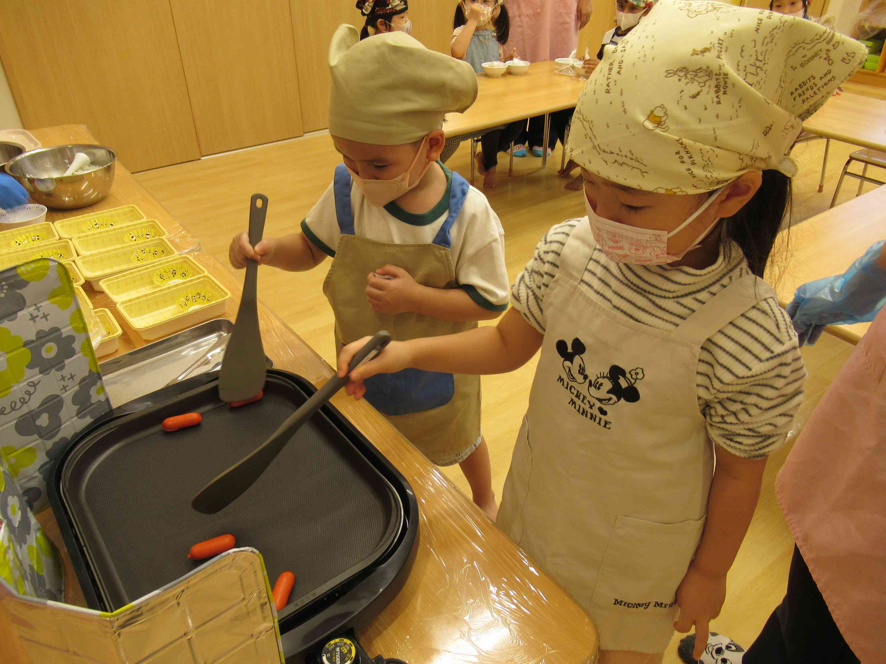 食育『お弁当作り』ぱんだ組（4歳児）