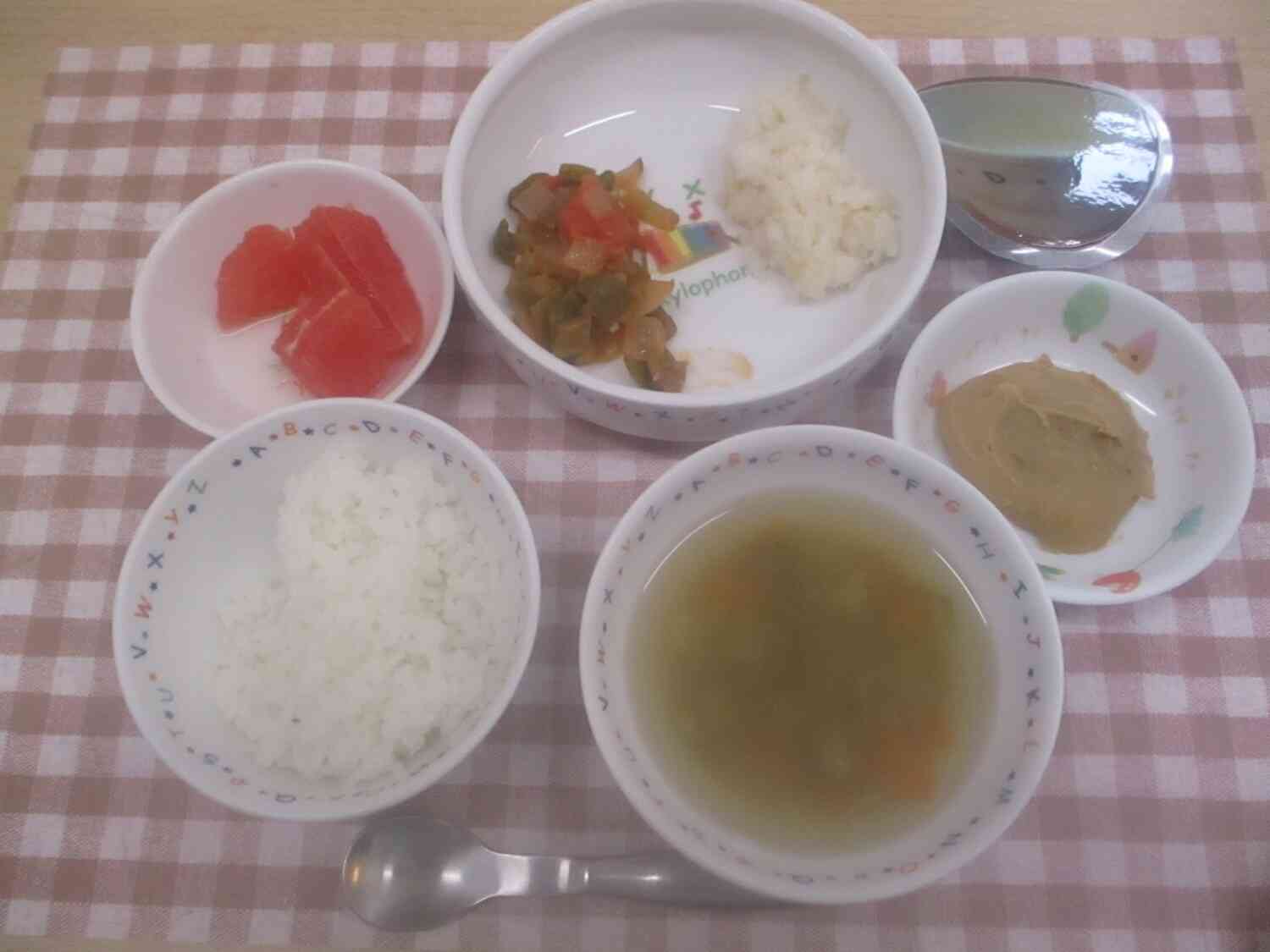 手作り給食　幼児食です！