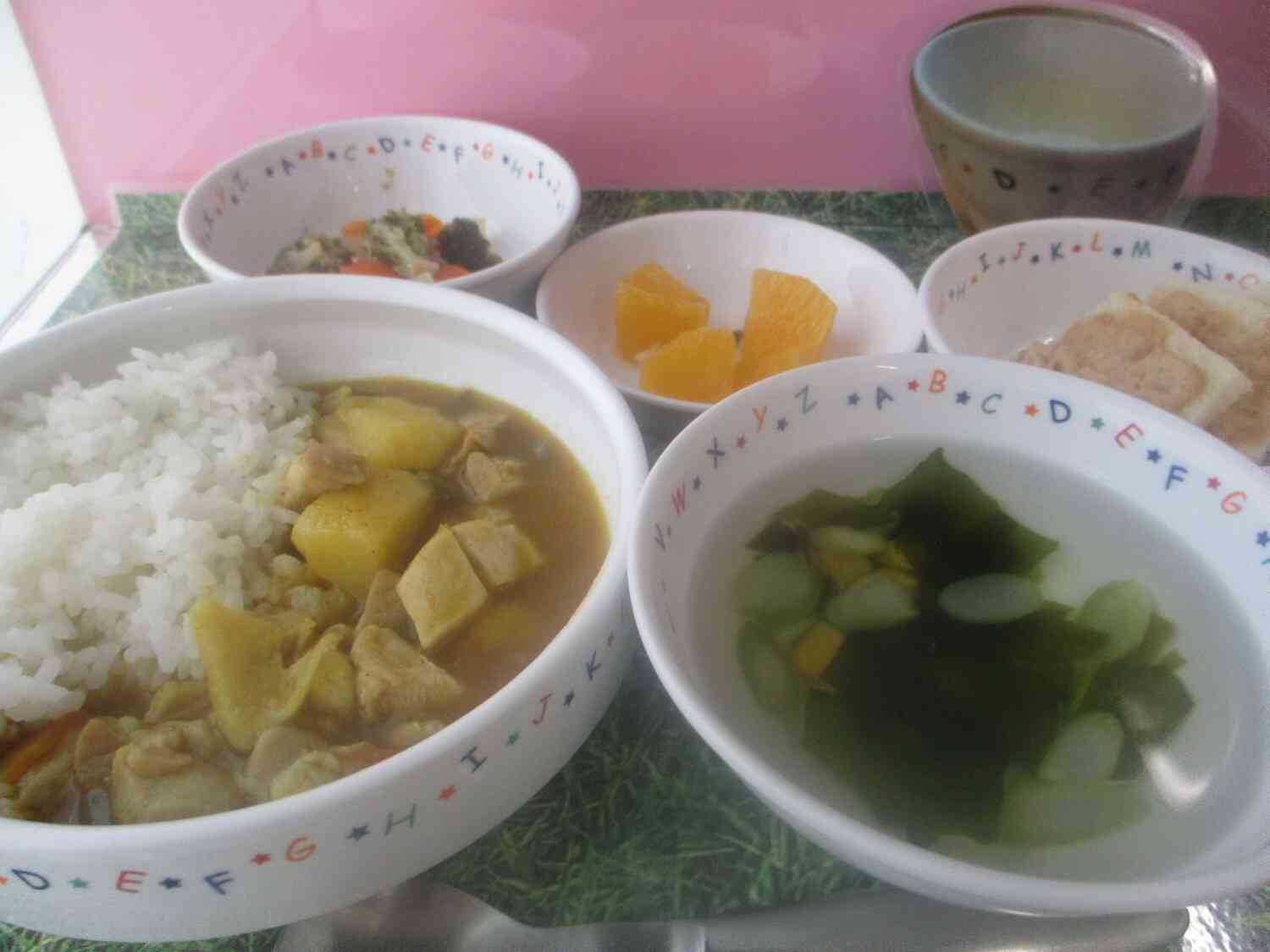 手作り給食　幼児食です