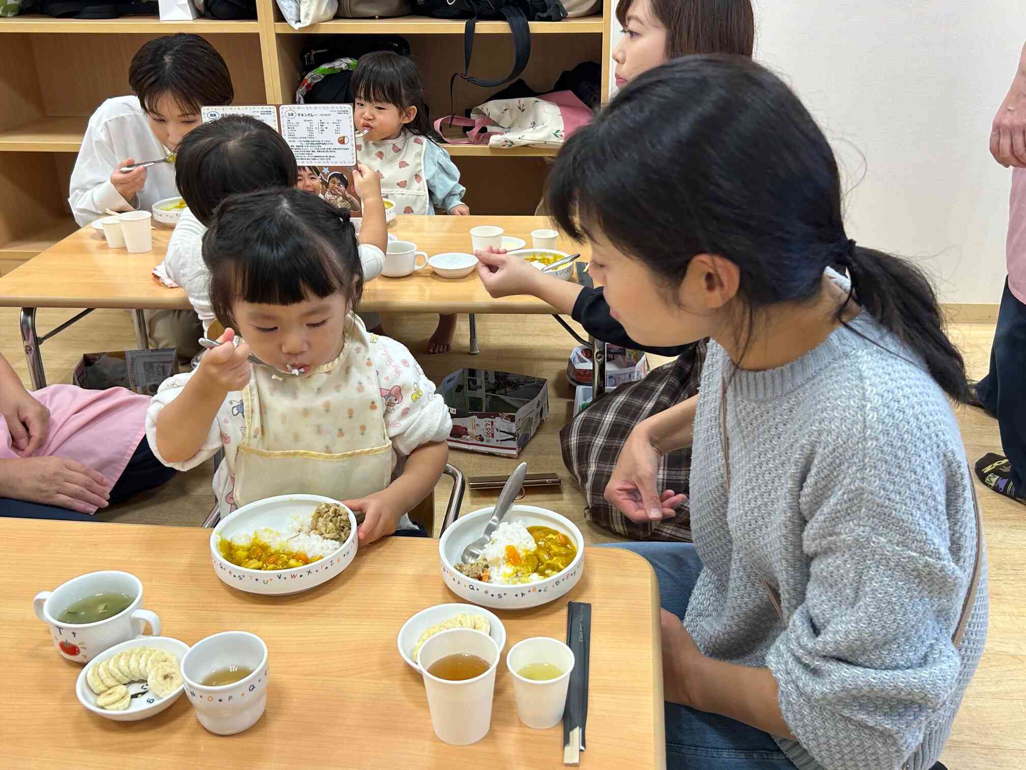 パクパク食べるよ！