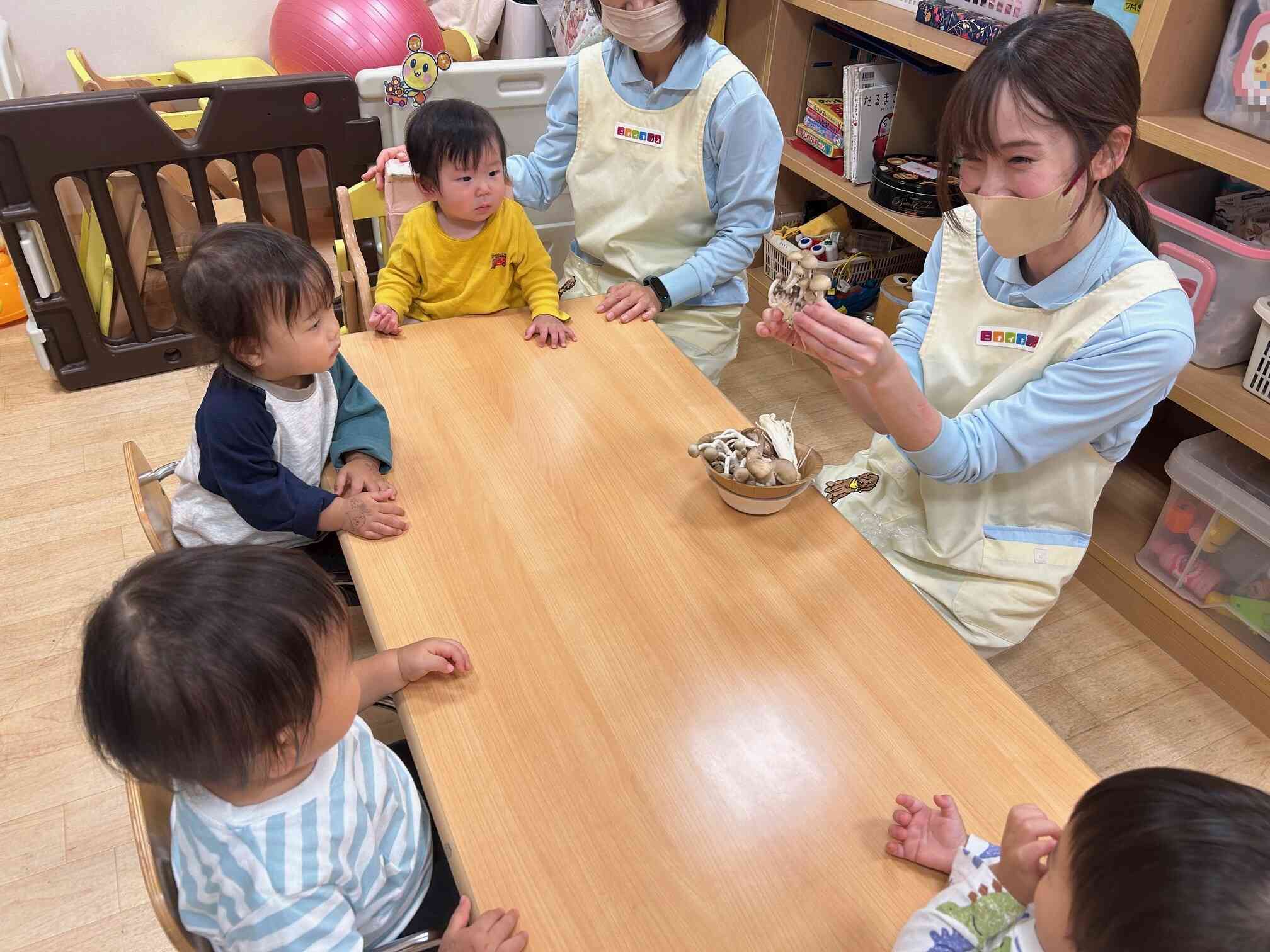 11月の食育活動（ひよこ組）