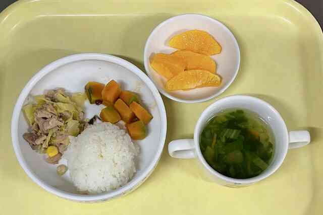 2月18日の給食（幼児食）