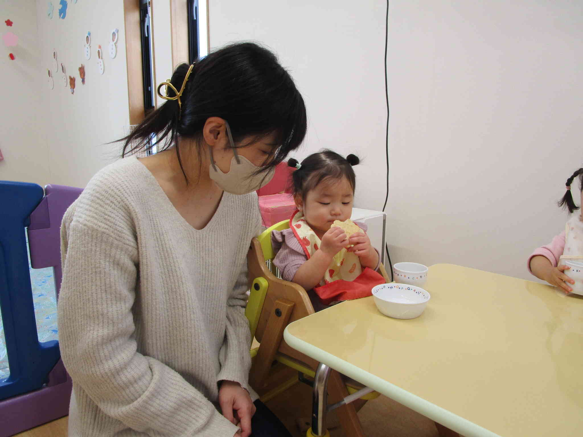 給食おいしいね