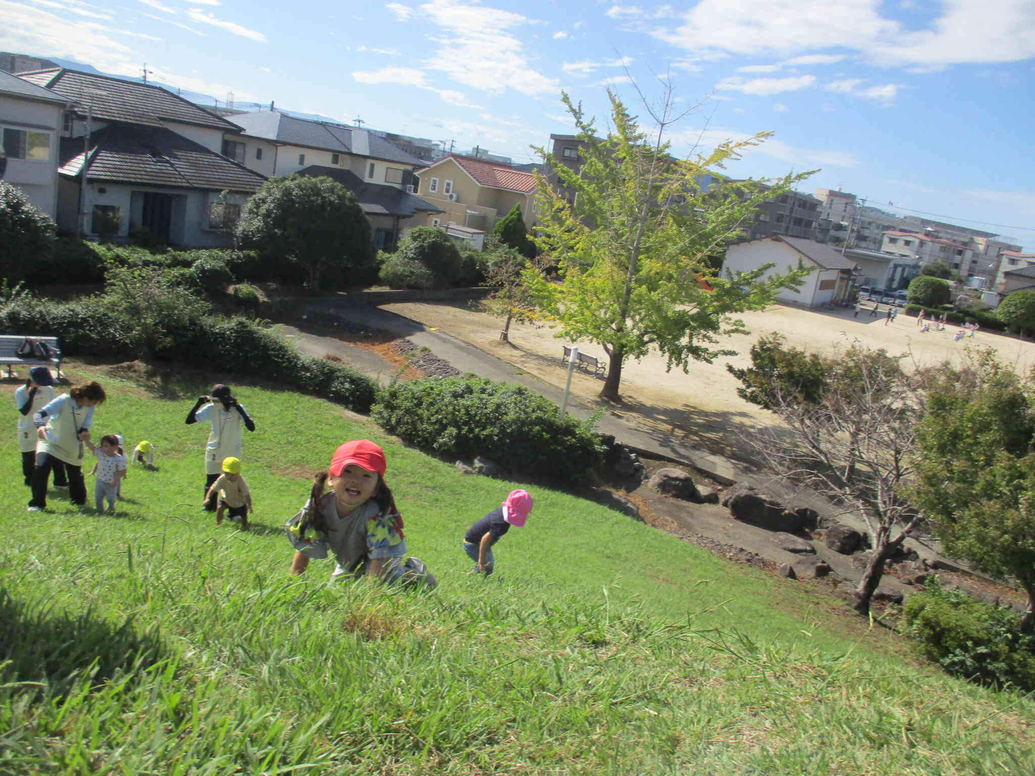 山のぼりに挑戦