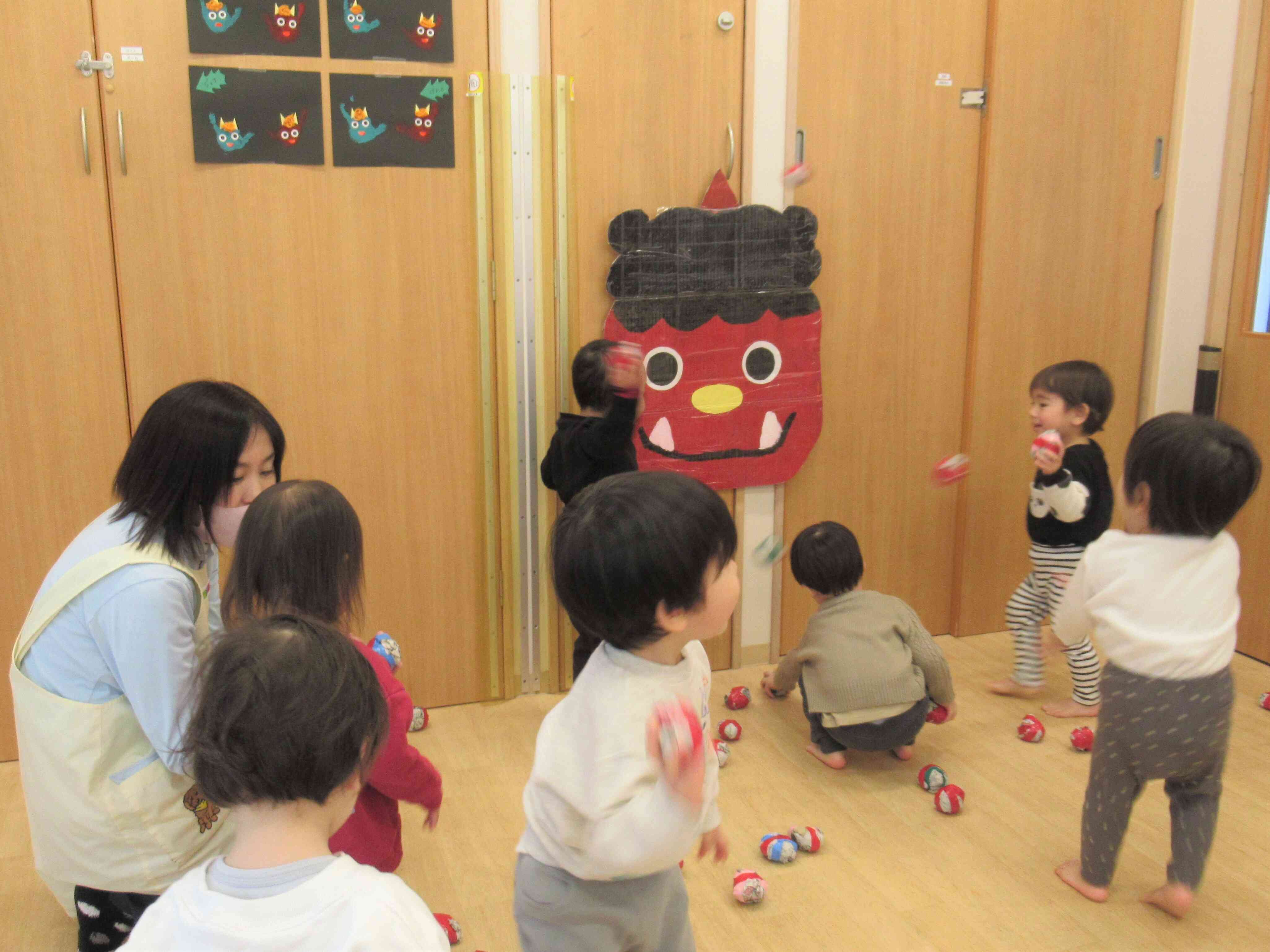 大きな鬼の登場です！