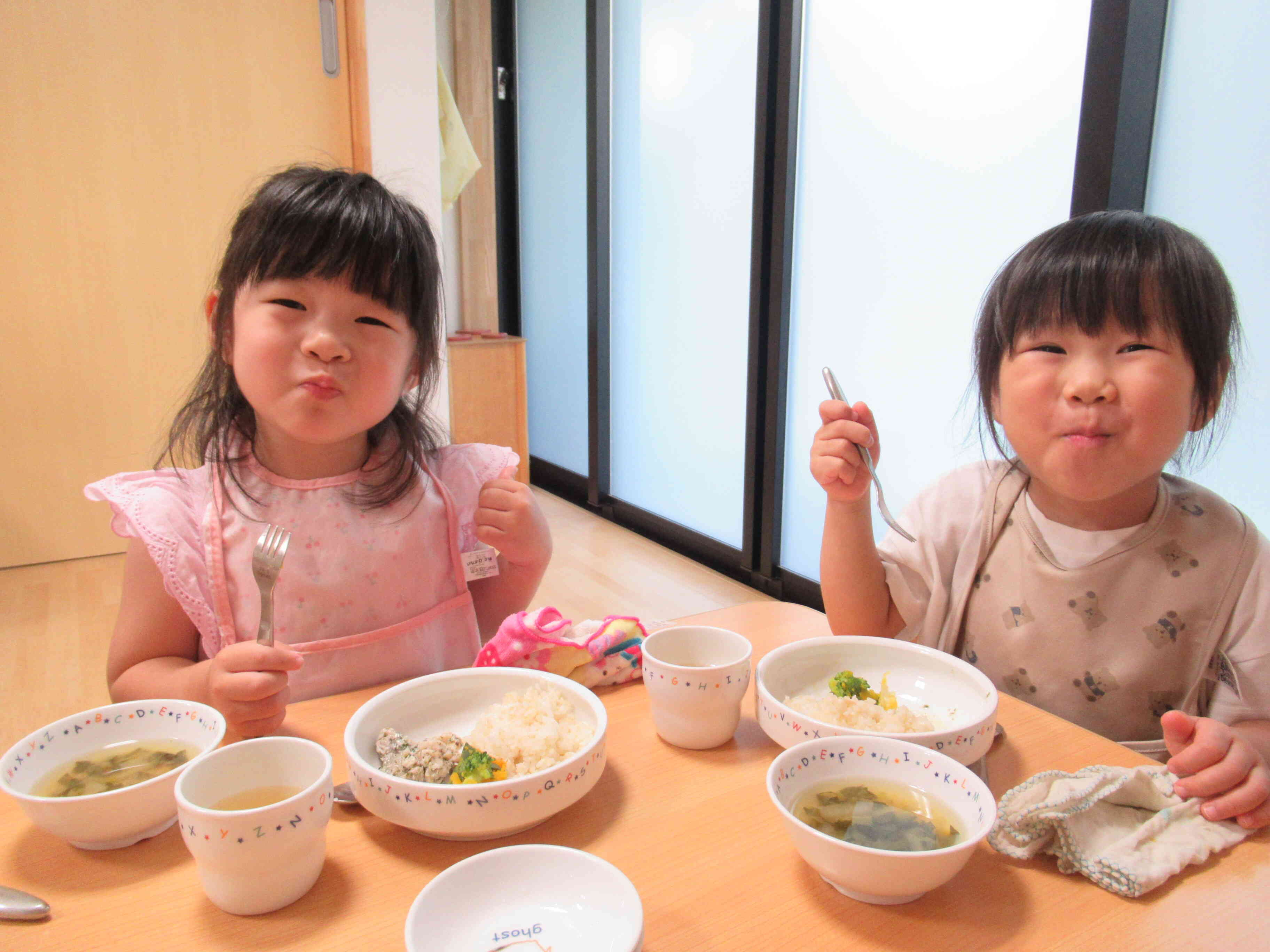 みんなで食べると美味しいね♡