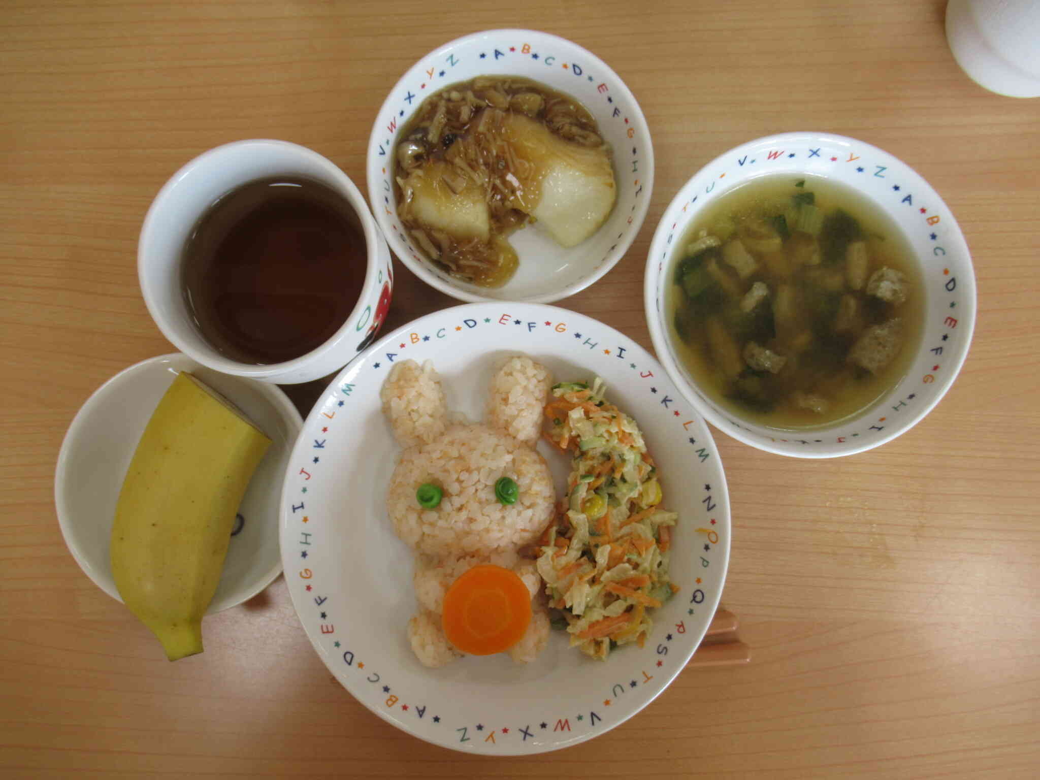 お月見給食