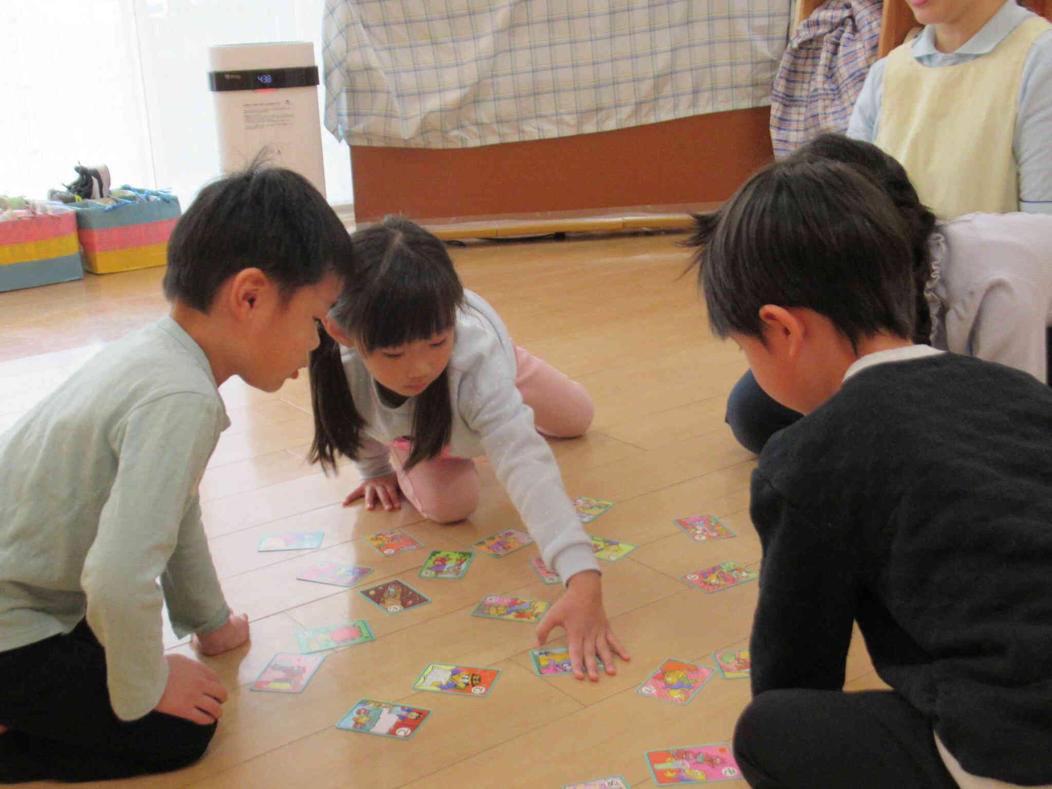 年長組のかるた大会