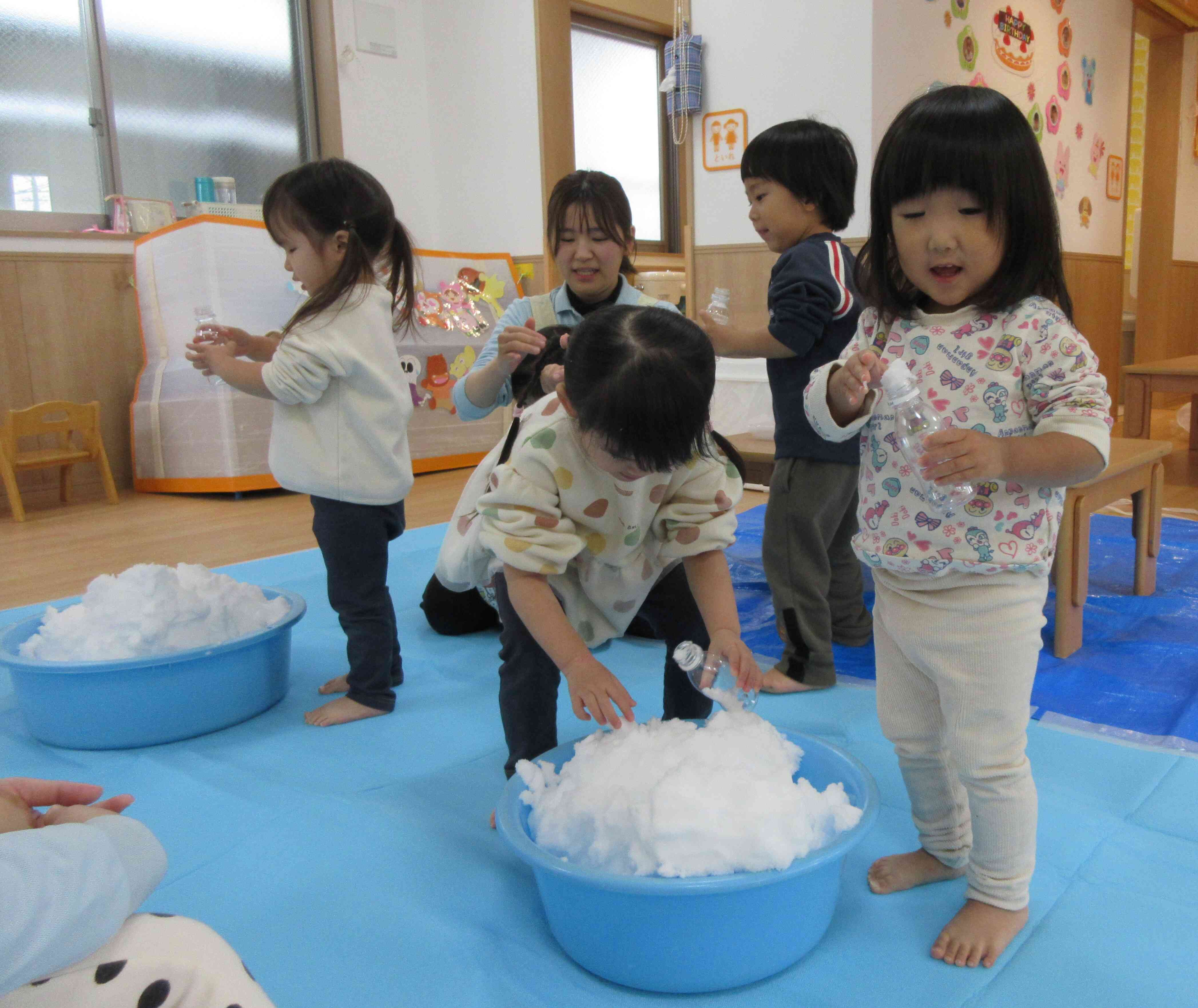 雪あそび♪