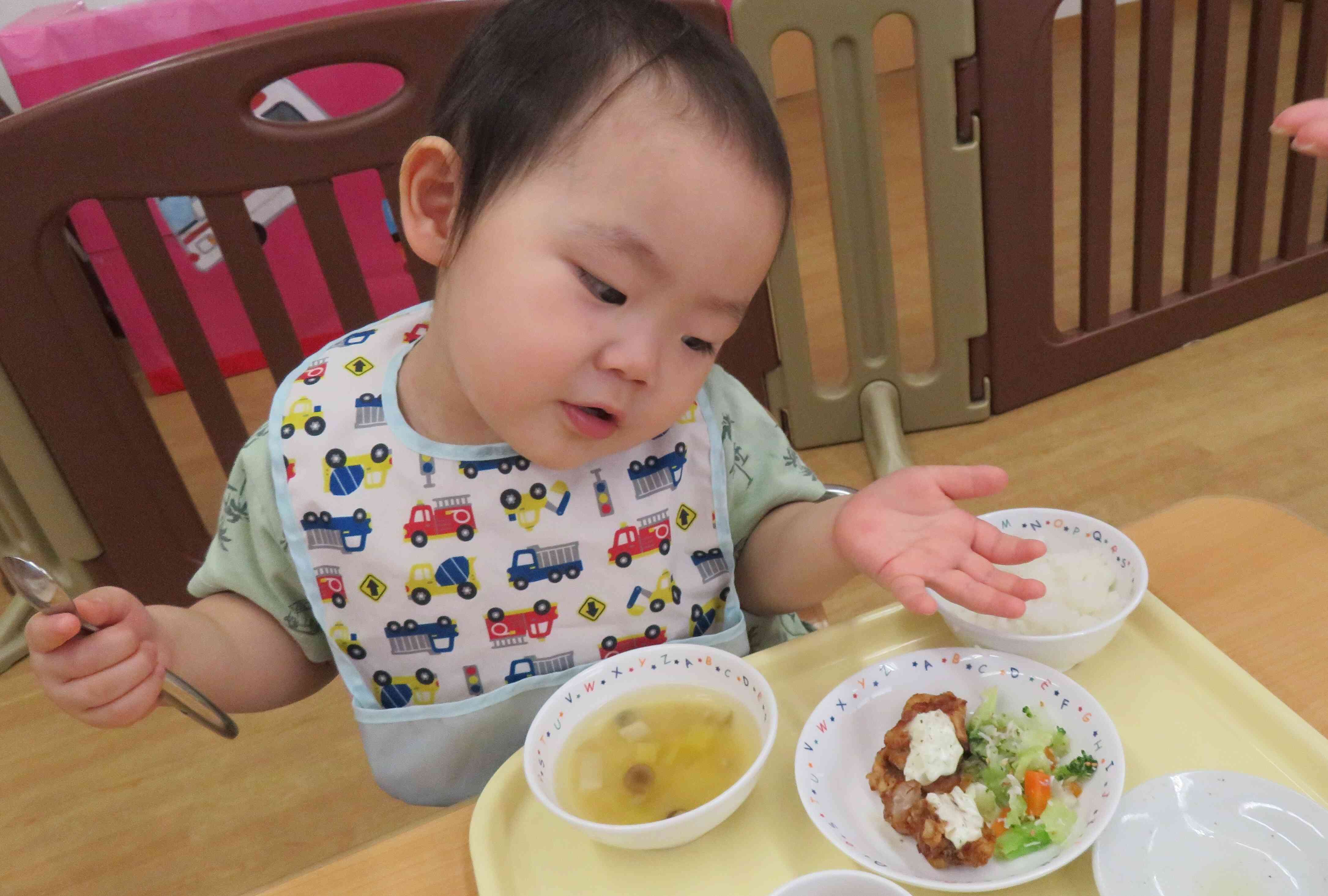 じゃ～ん！今日の給食です！