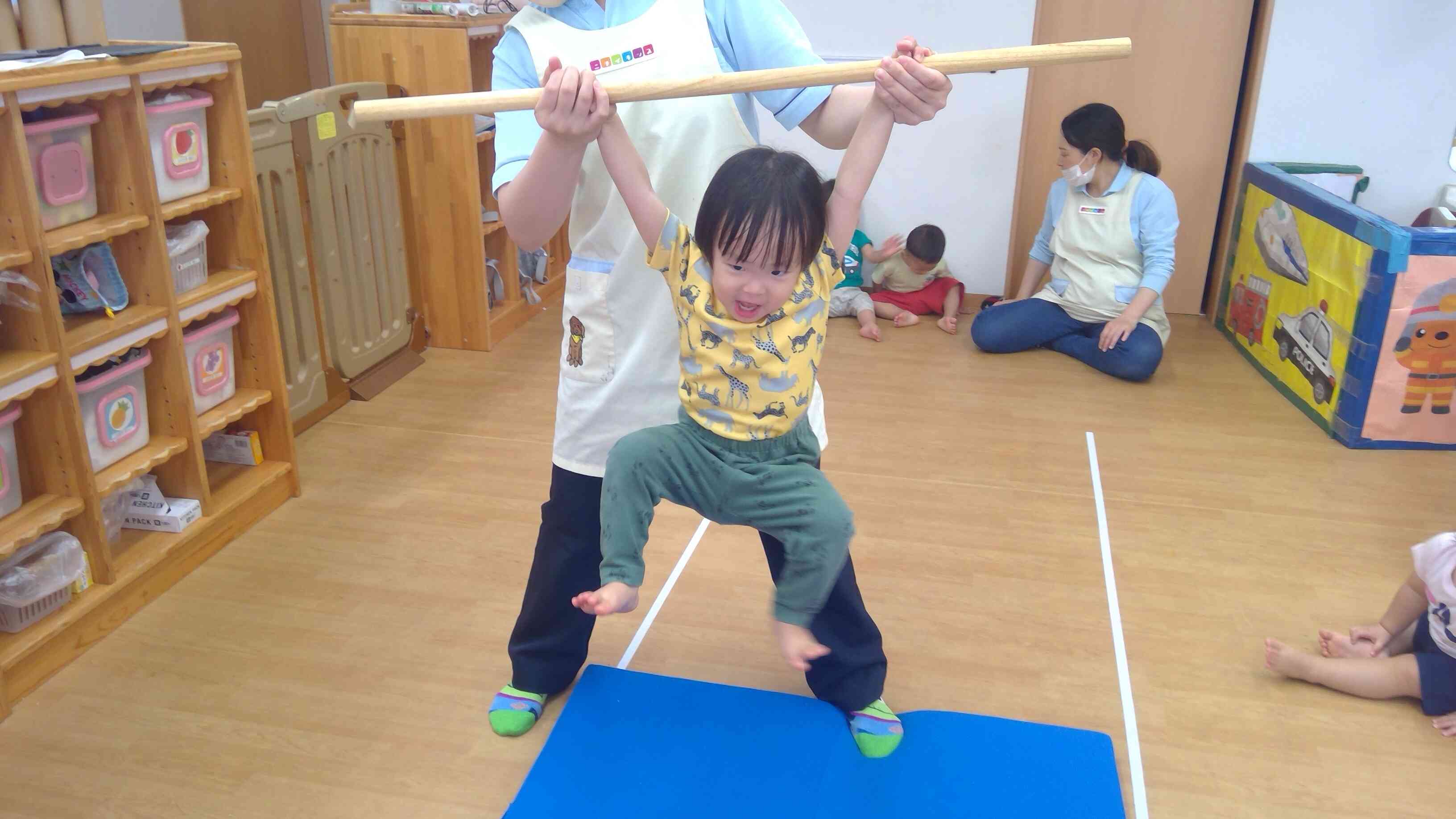 運動会練習☆(１歳児・あひる組)