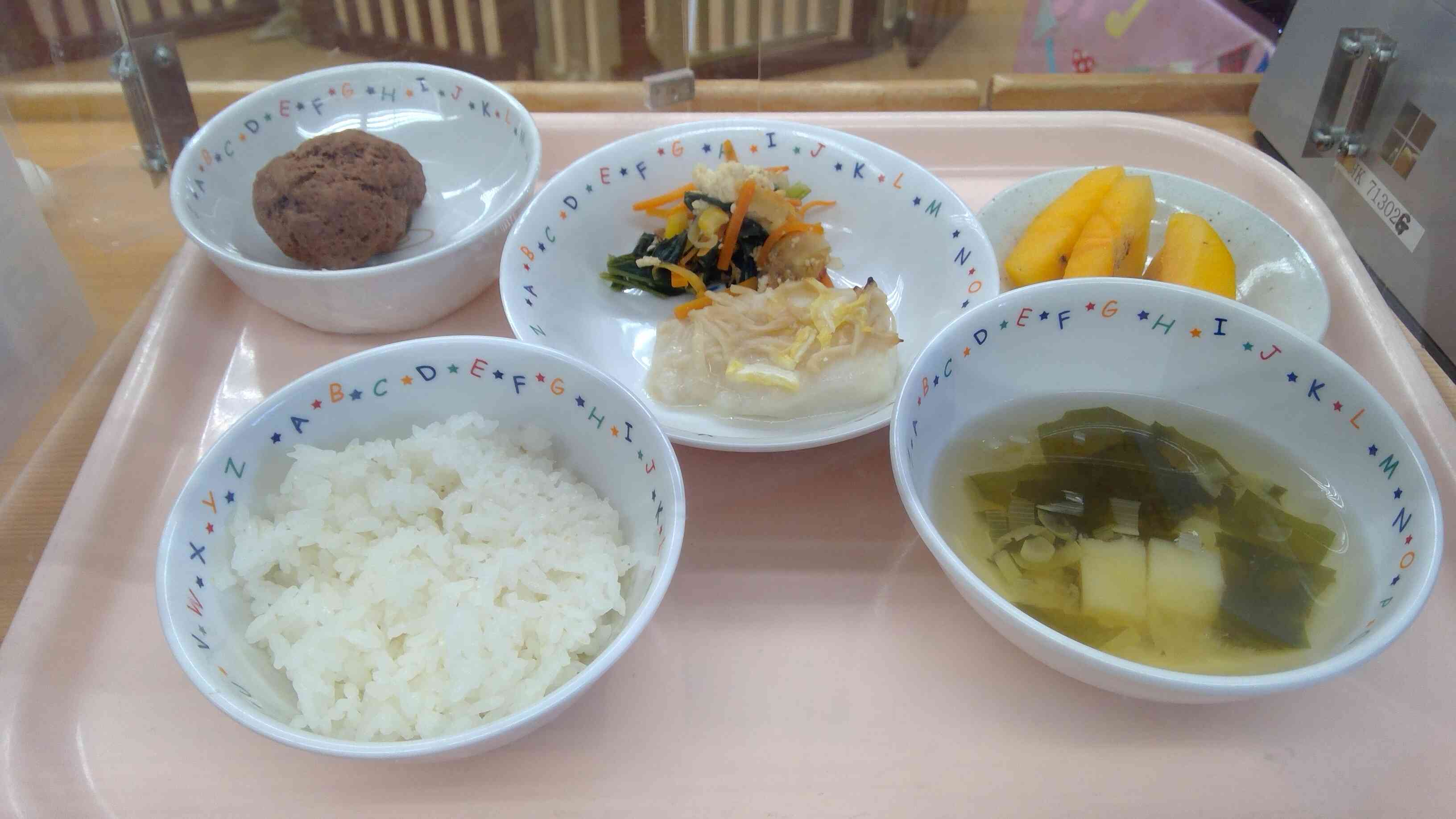 今日の給食は？