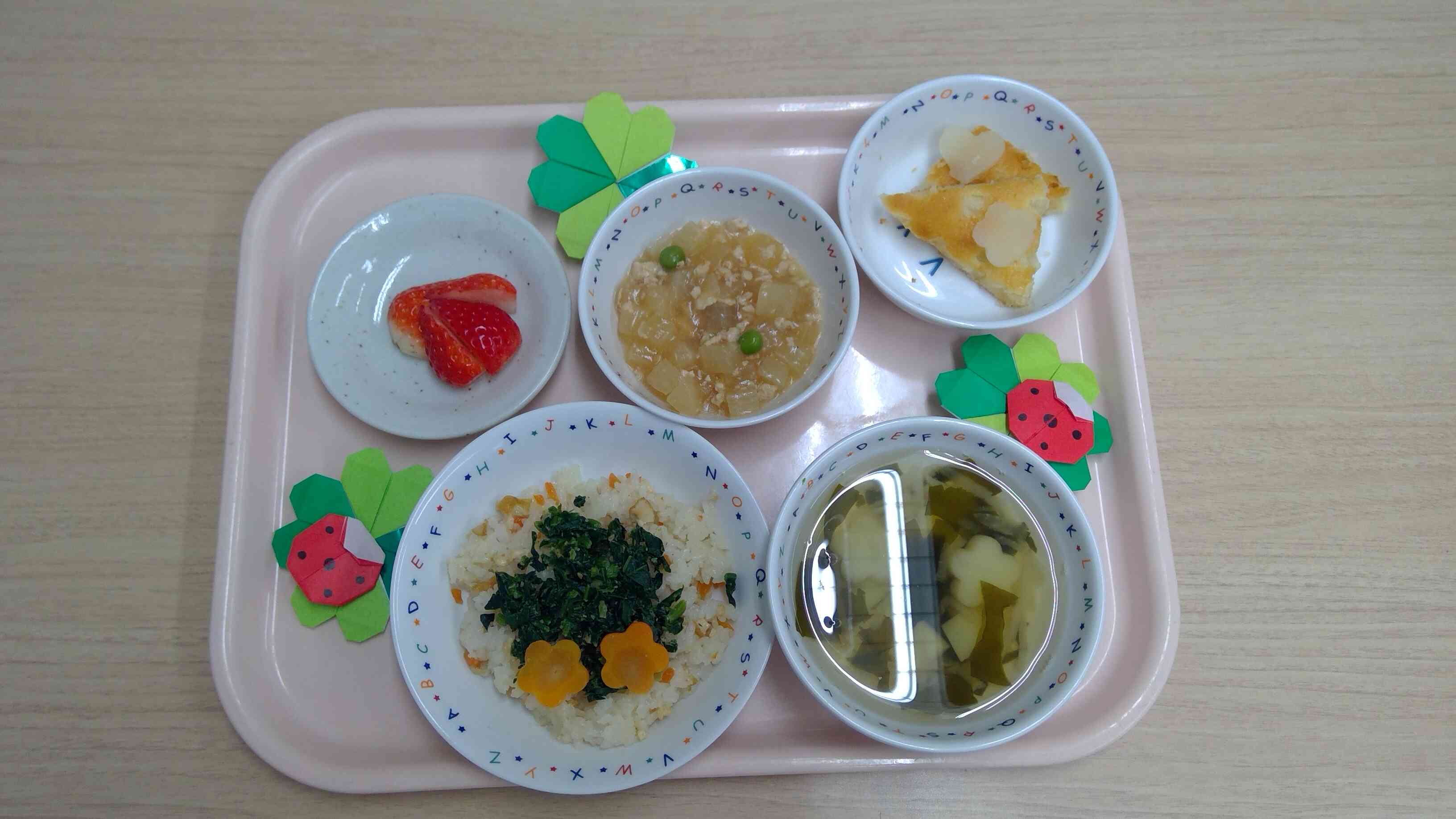 3月3日ひなまつりの給食