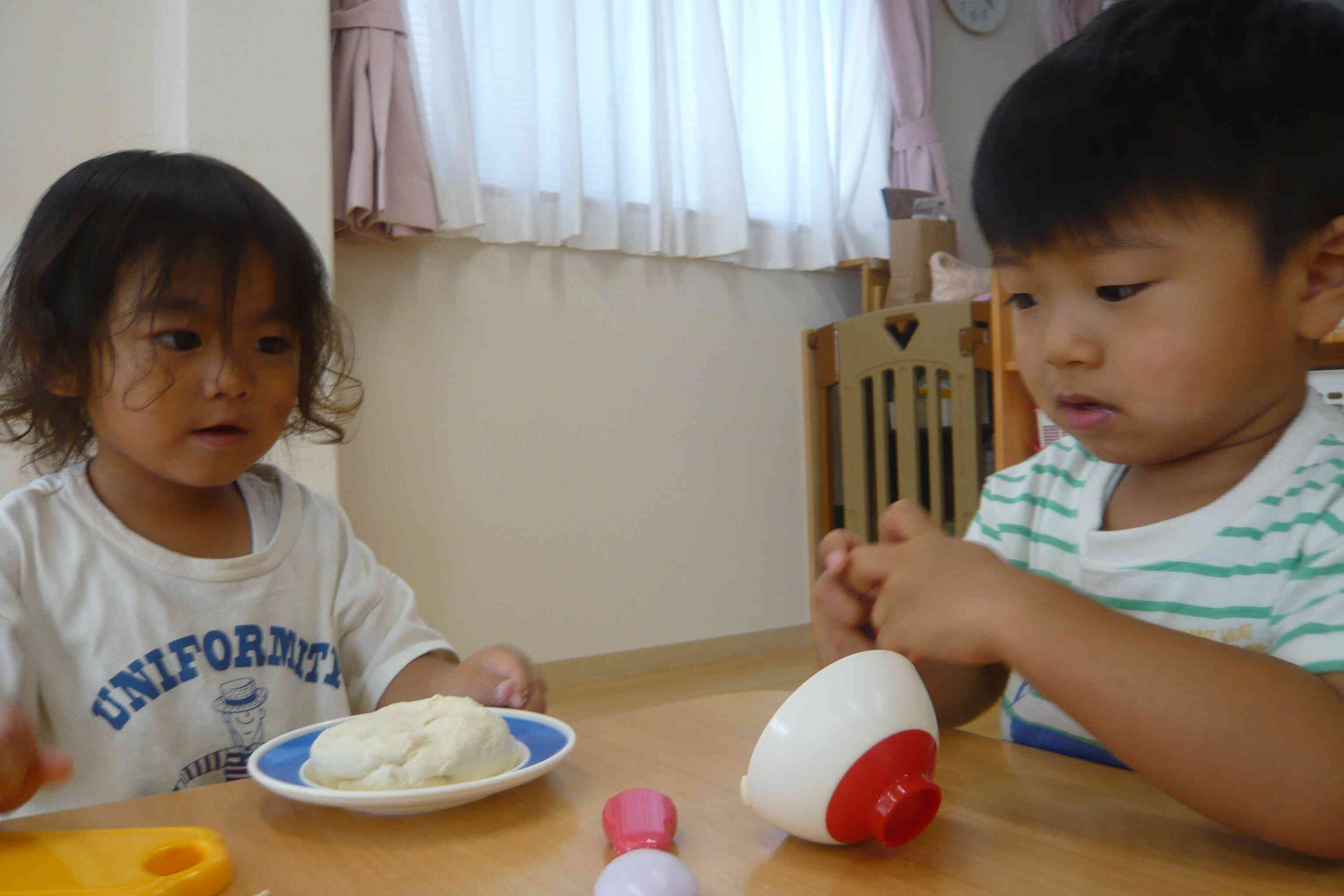 小麦粉粘土で何を作ろうかな！