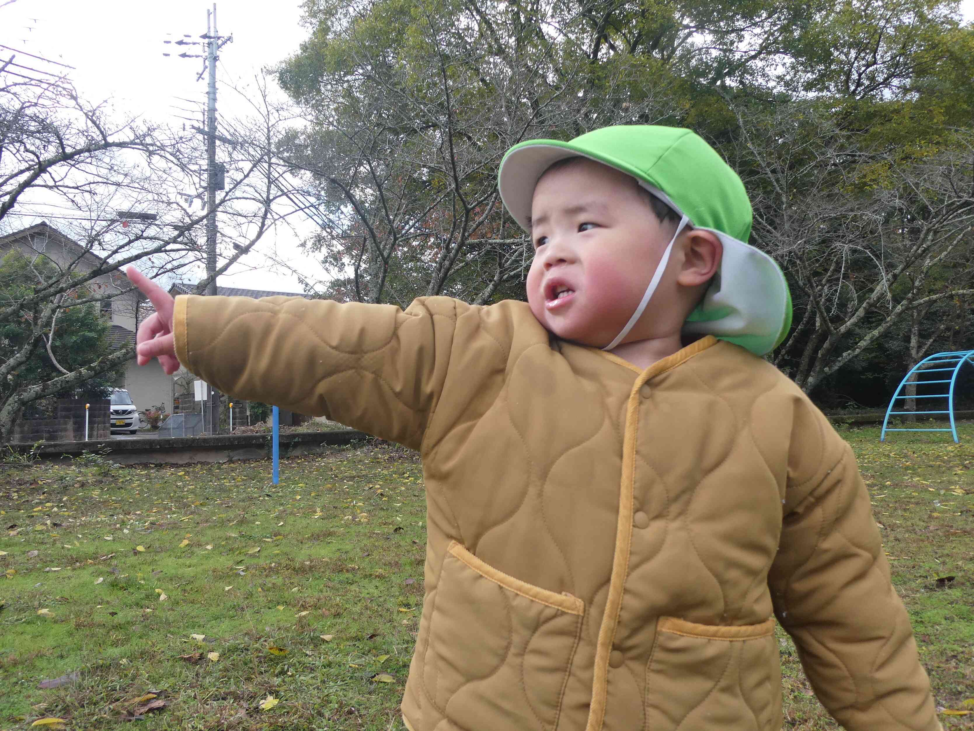 あ！飛行機だ！