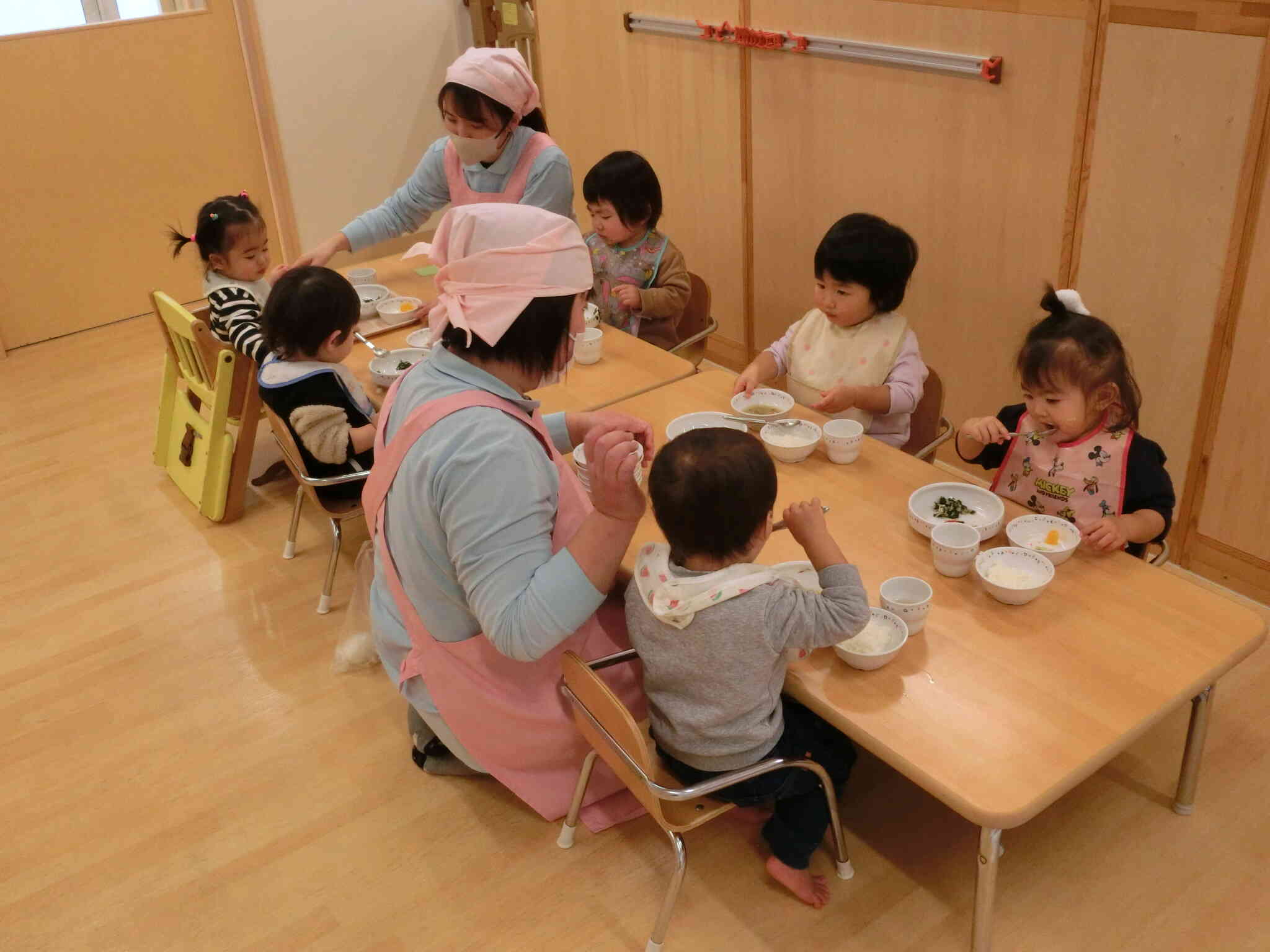 皆の顔を見ながら食べると美味しいね☆