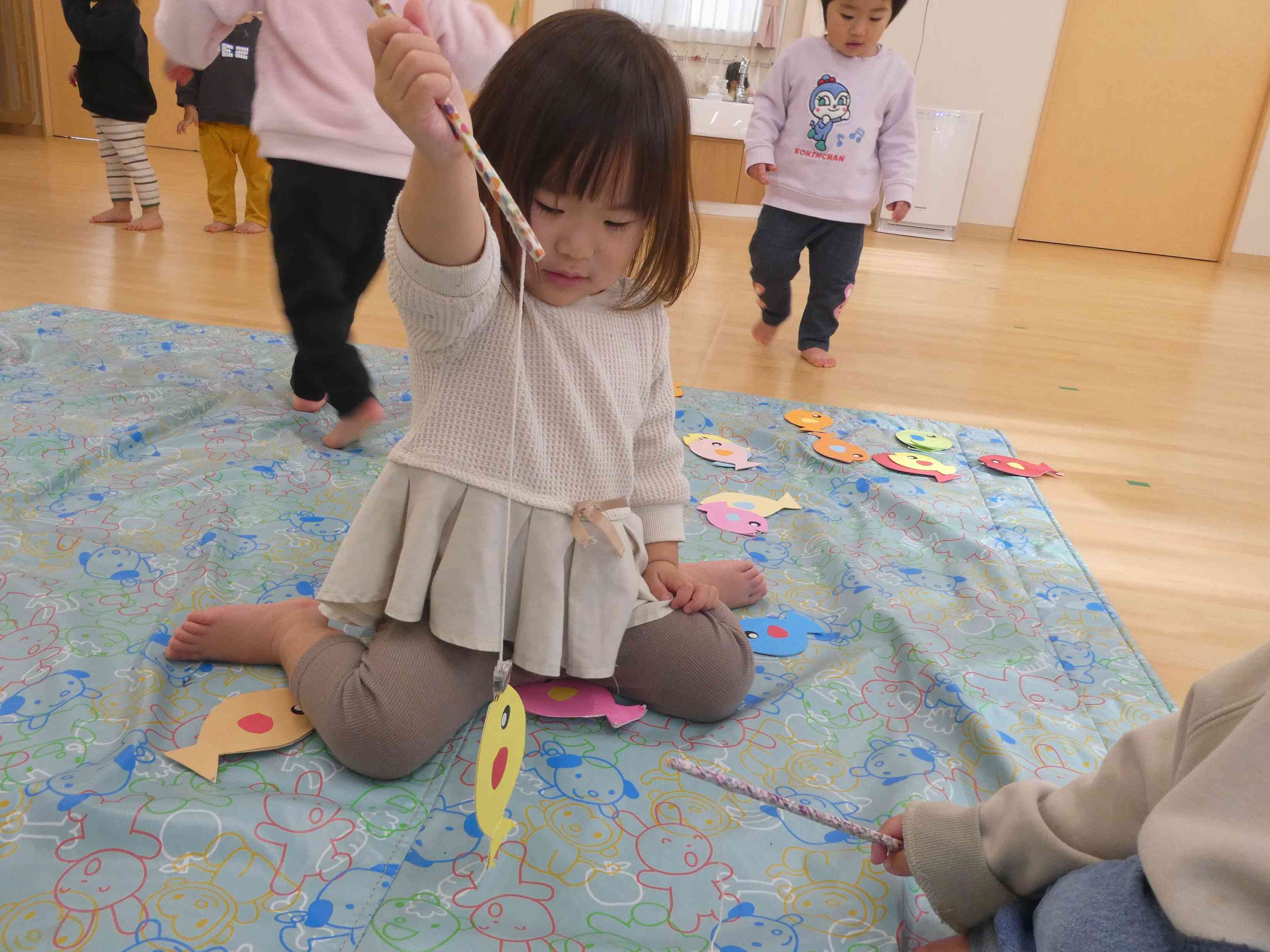 見て！釣れたよ♡