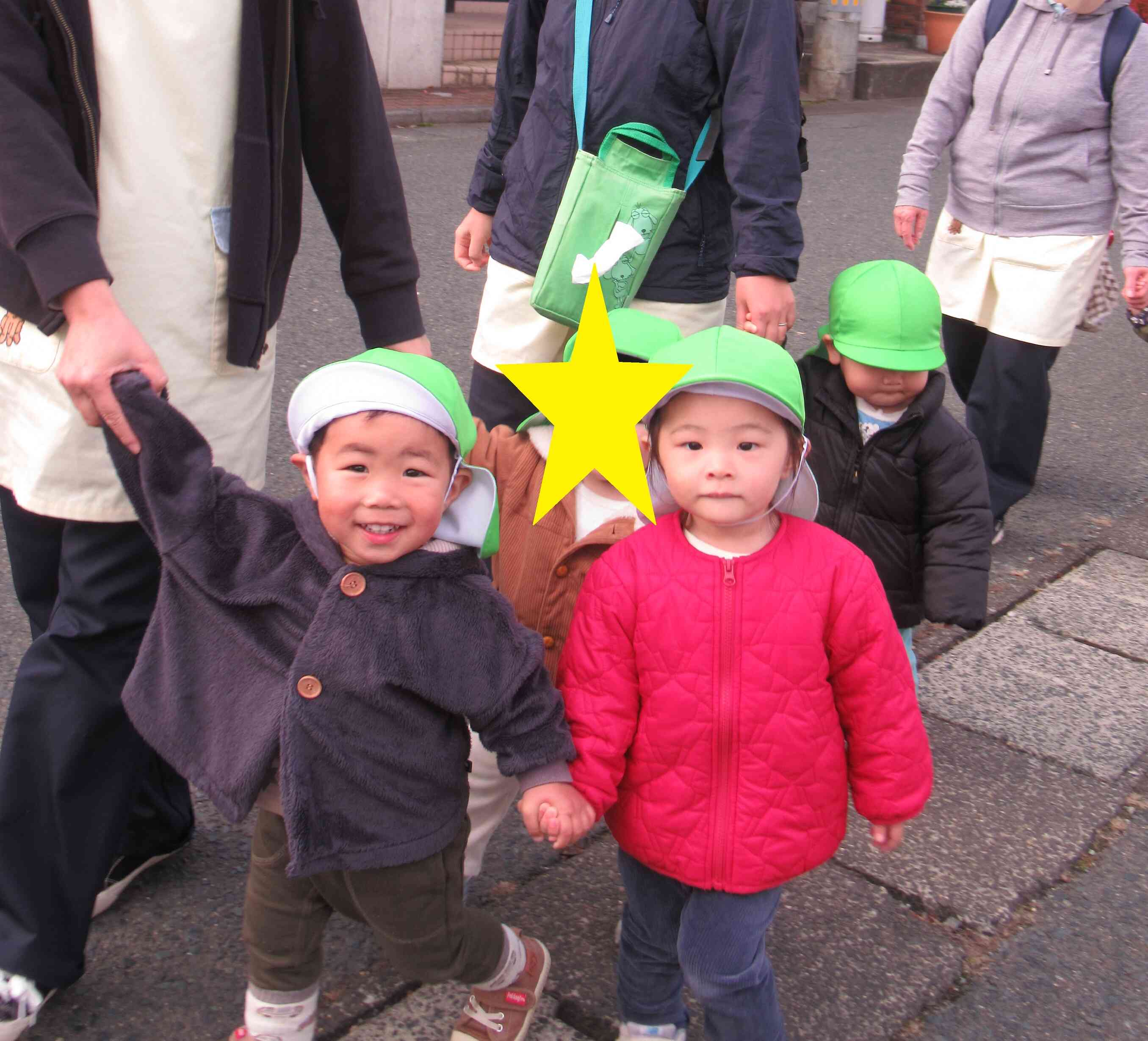 さあ、神社にしゅっぱーつ！