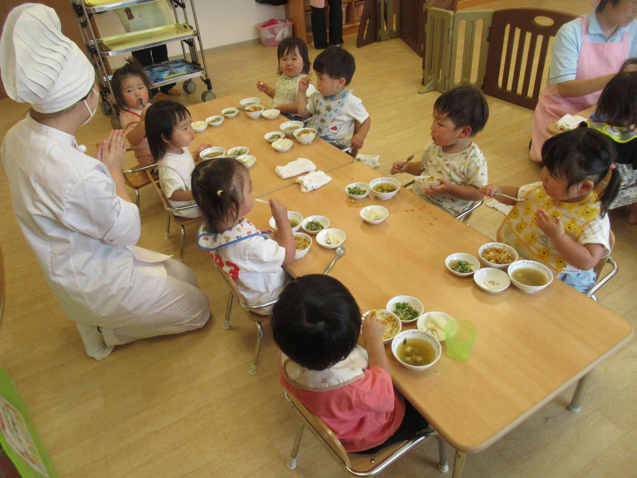 「いただきます」のご挨拶