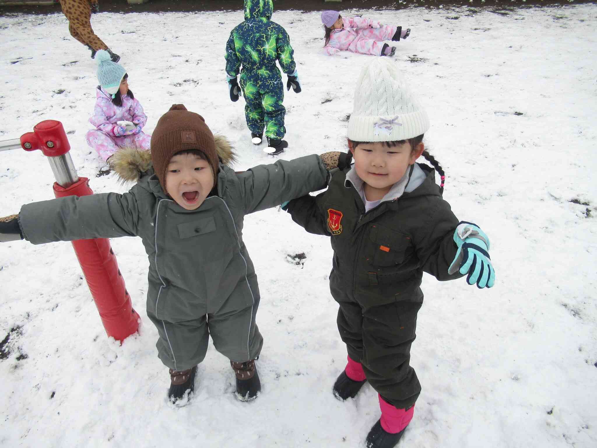 思いっきり雪遊び！～4歳児～