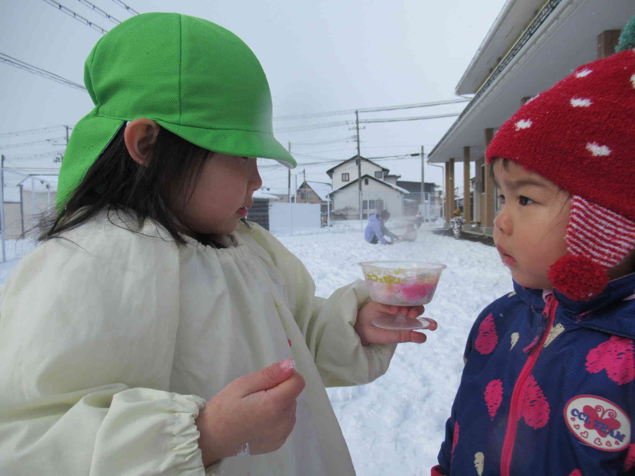 いよいよかき氷屋さん開店です！