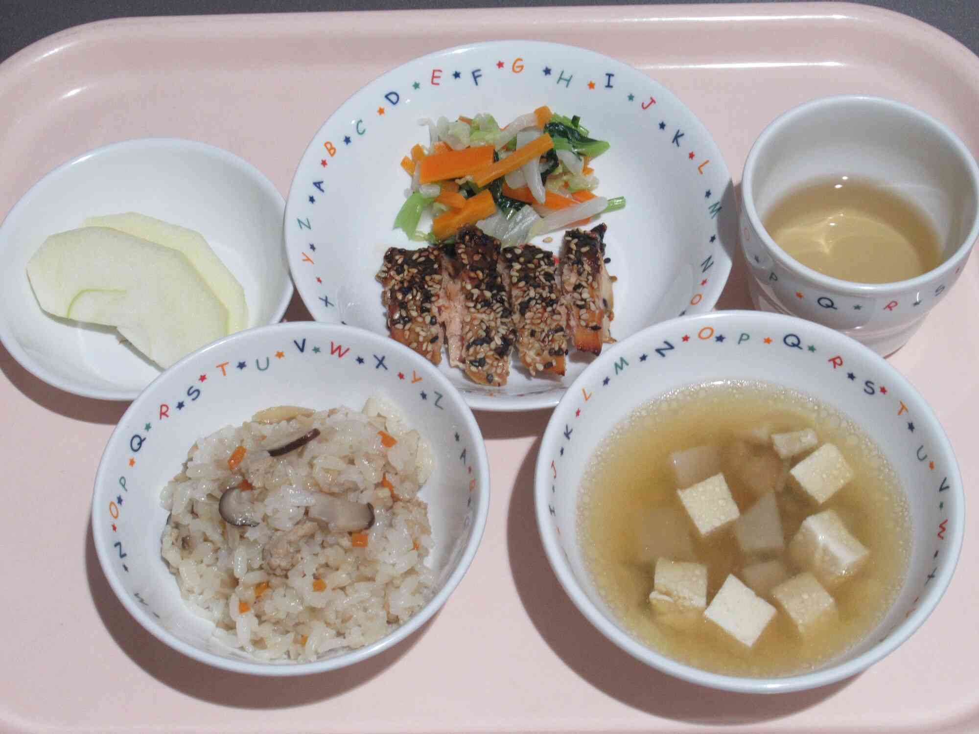 １０月２日の給食