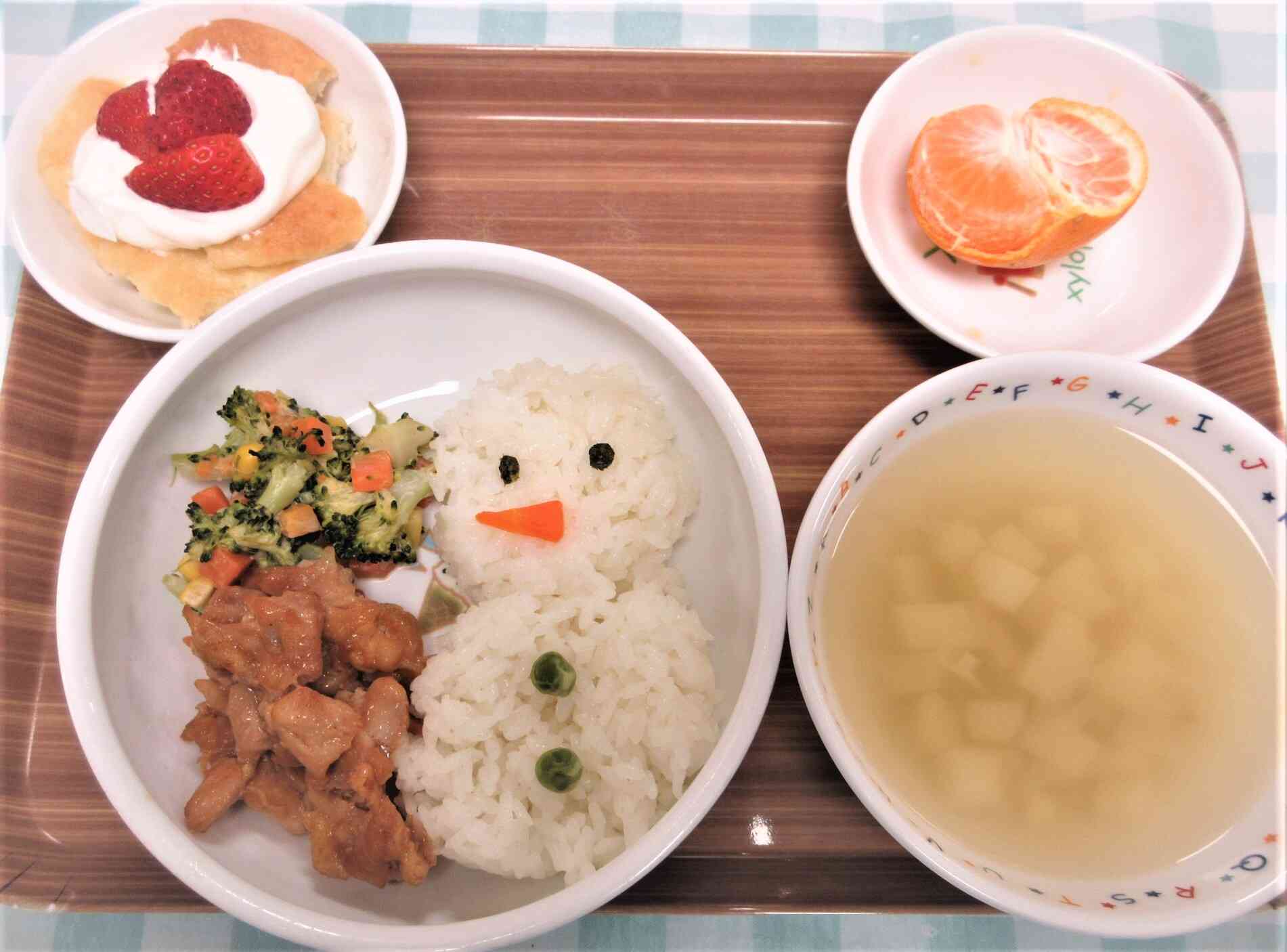 12月24日給食メニュー