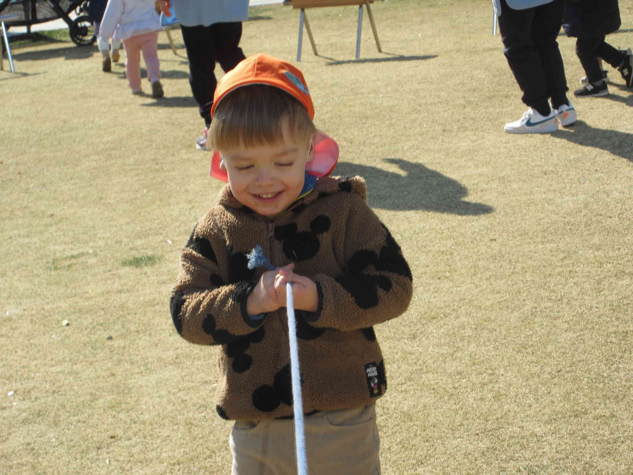 寒さなんてへっちゃら！公園でおもいっきり体を動かして遊んだよ☆