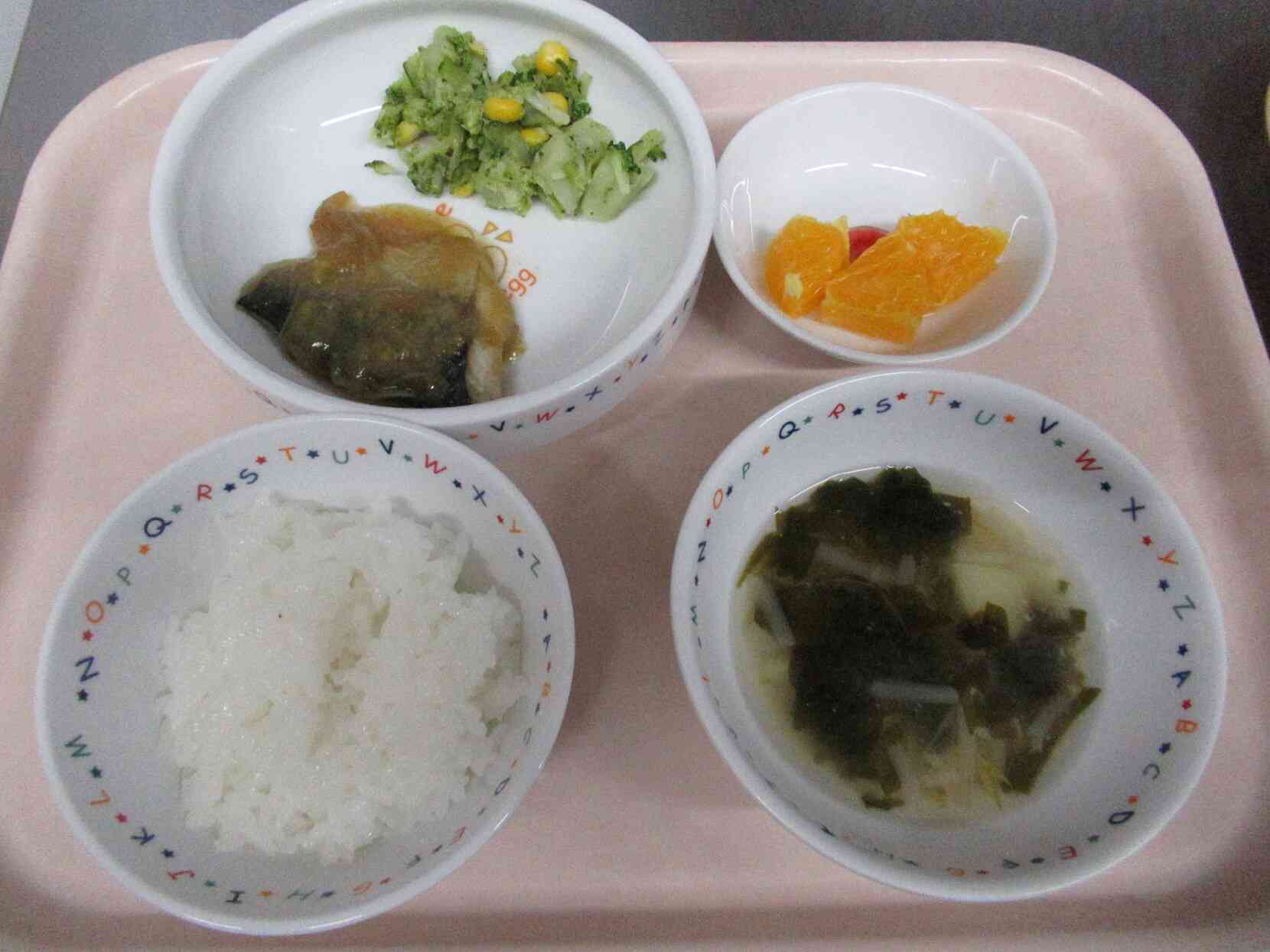 12月4日の給食(幼児食)