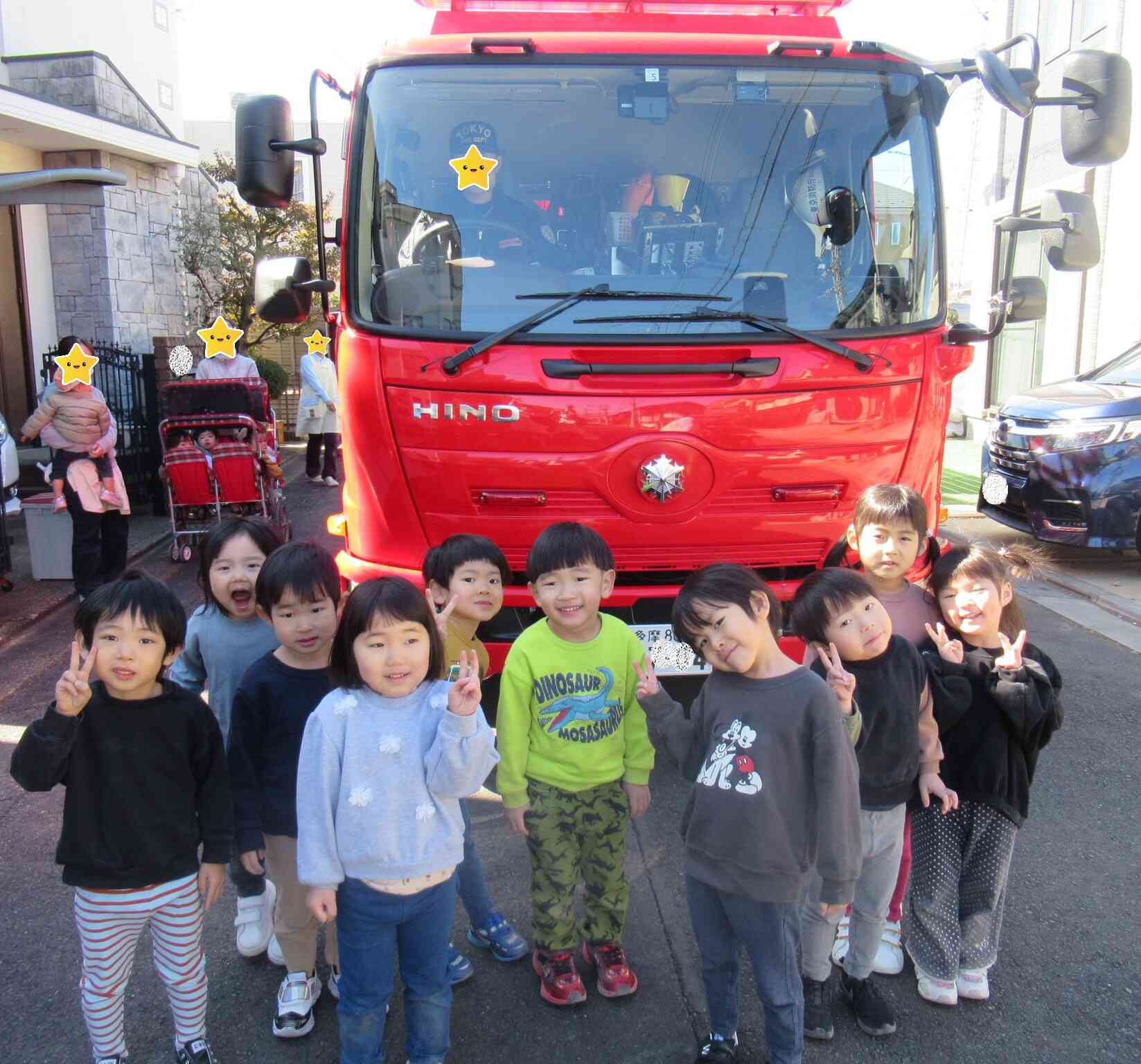 消防車見学