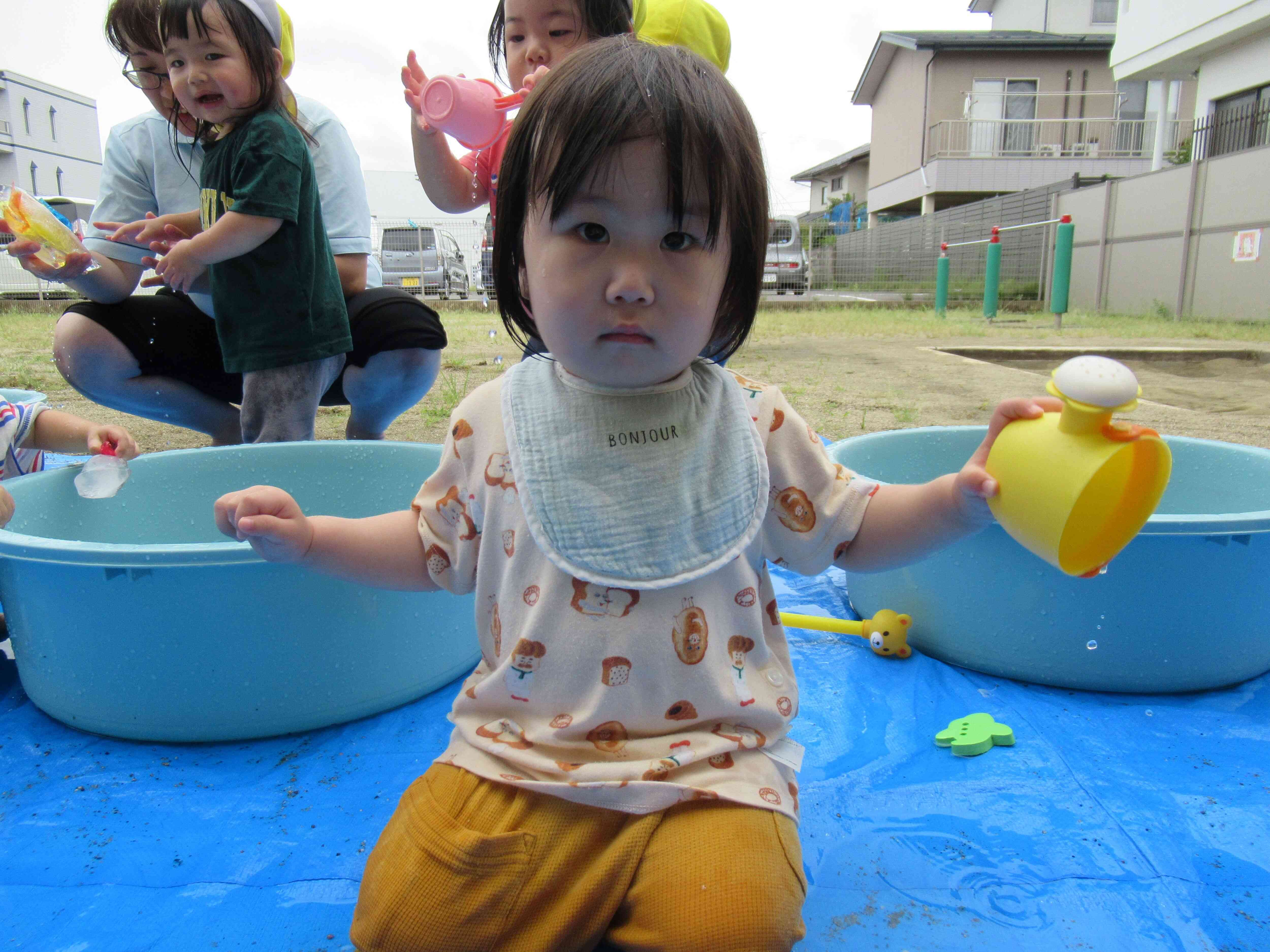 びちゃびちゃになっても大丈夫！