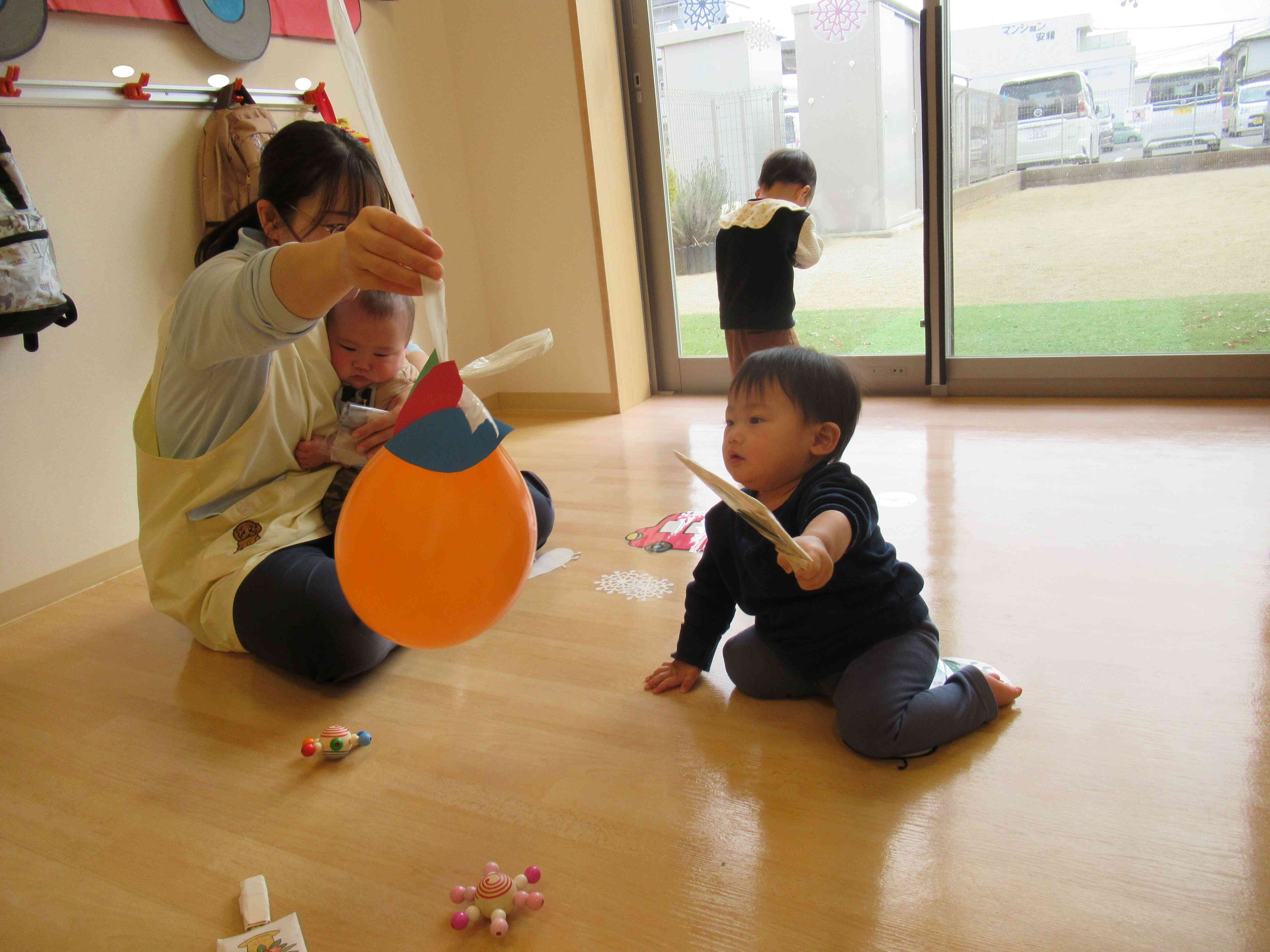 風船羽子板