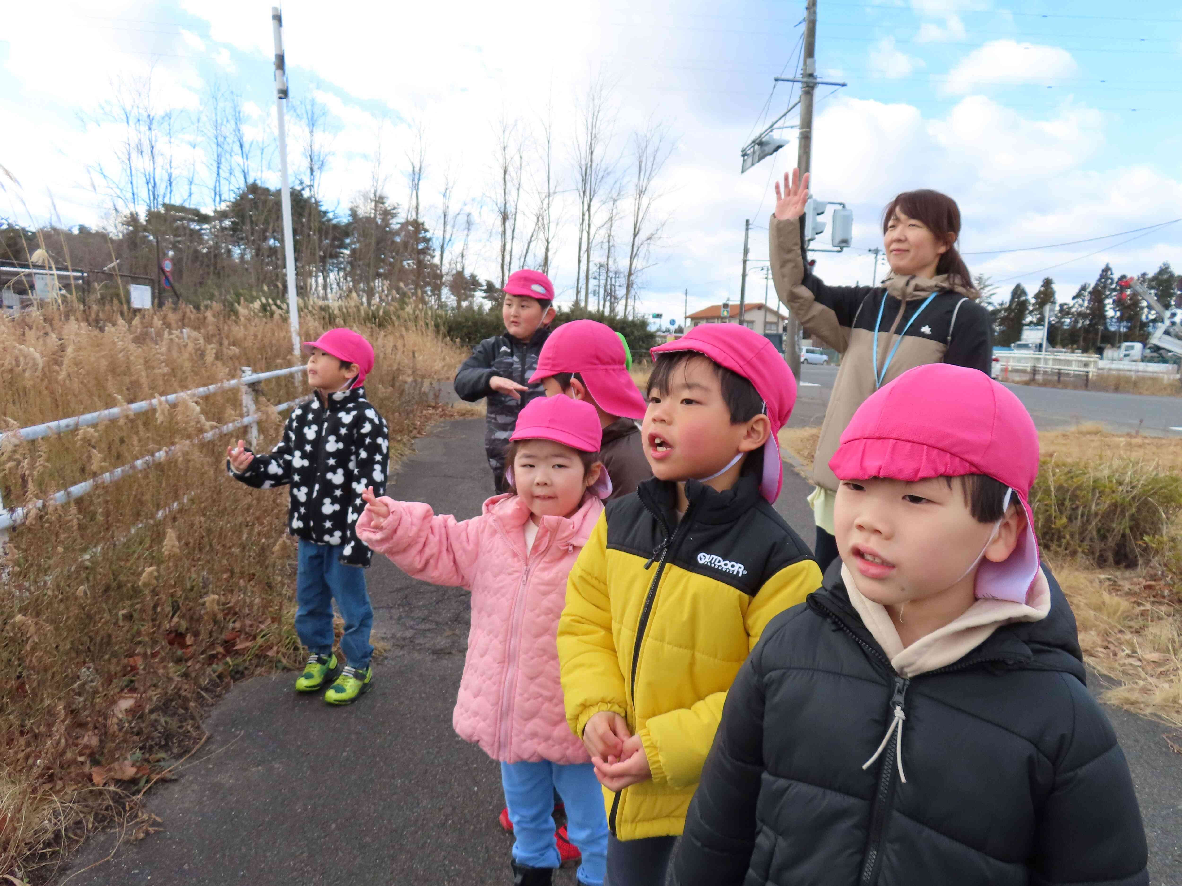 小学校へ行く為の練習中～