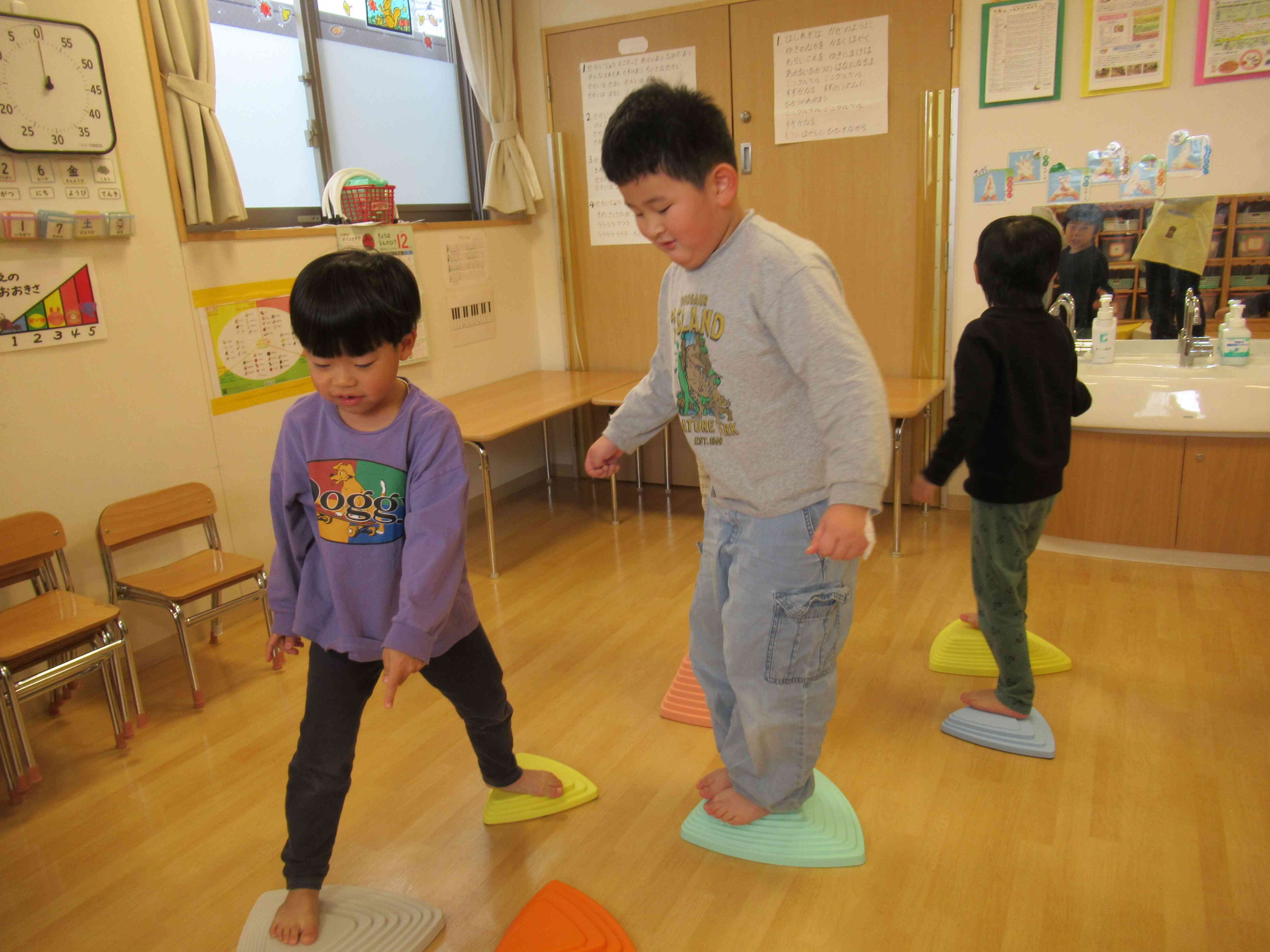 きりんぐみ12月の様子（5歳児）　