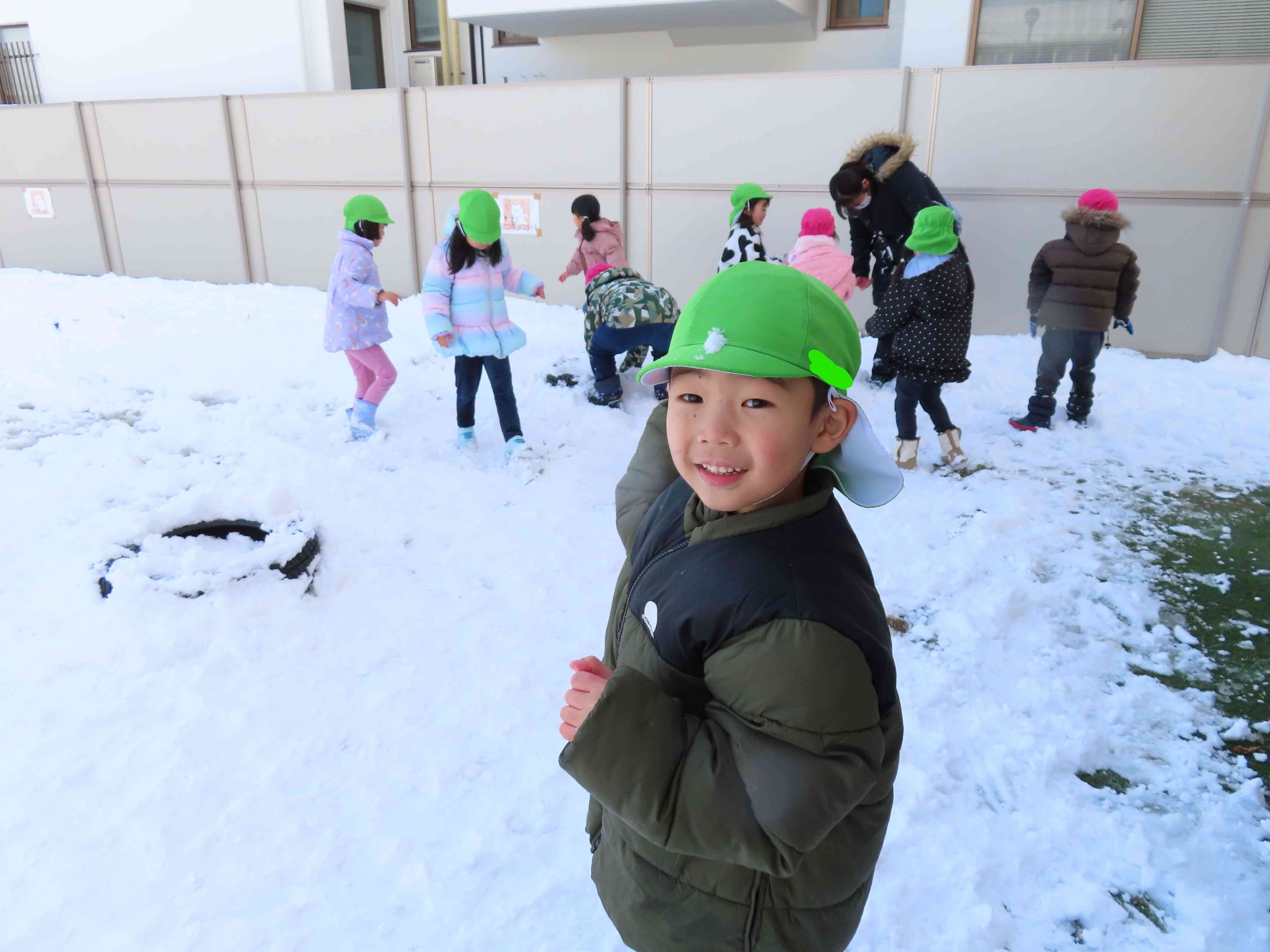 1月のぱんだ組の様子です！（４歳児）