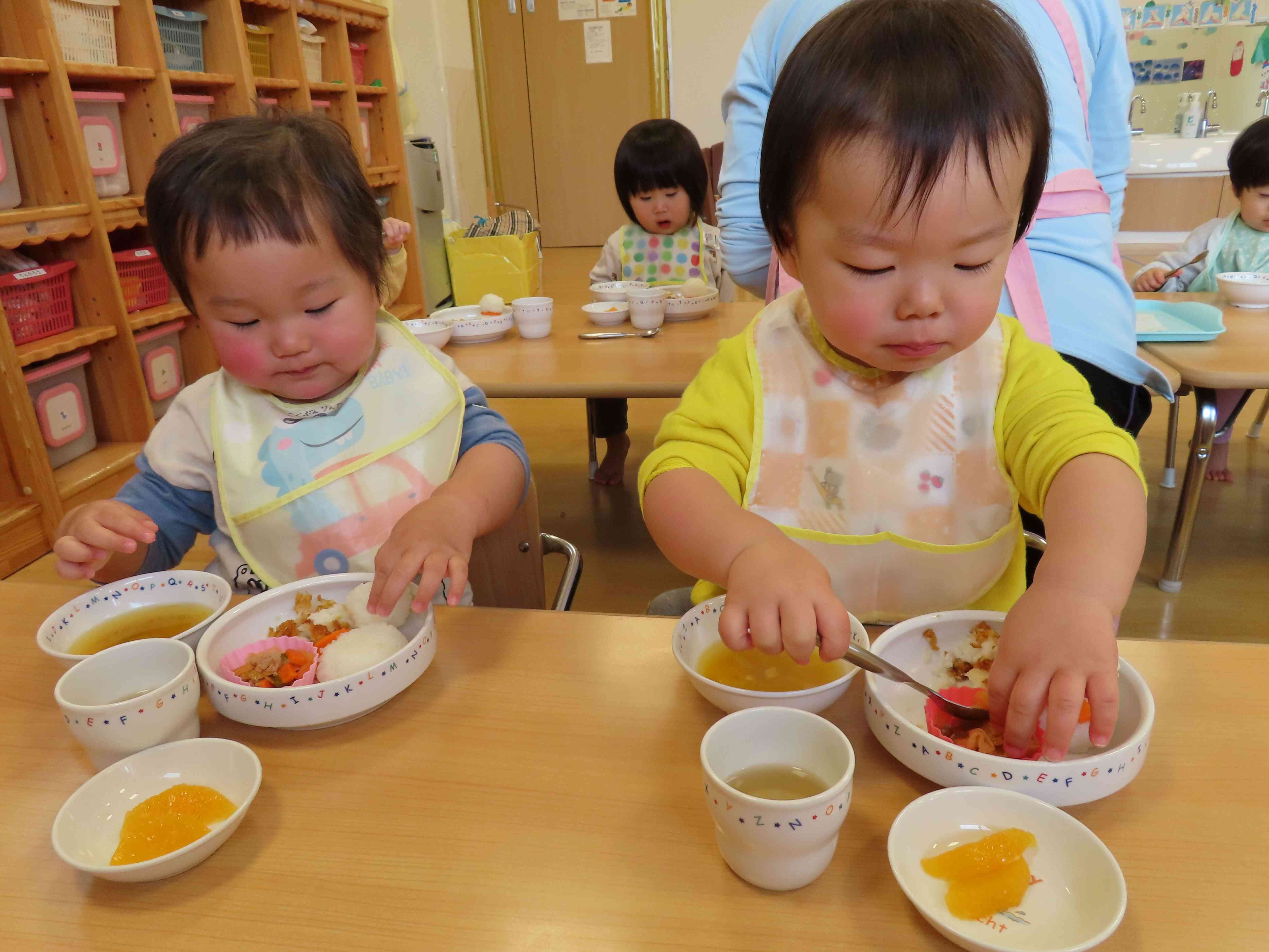 いっぱい食べてね。