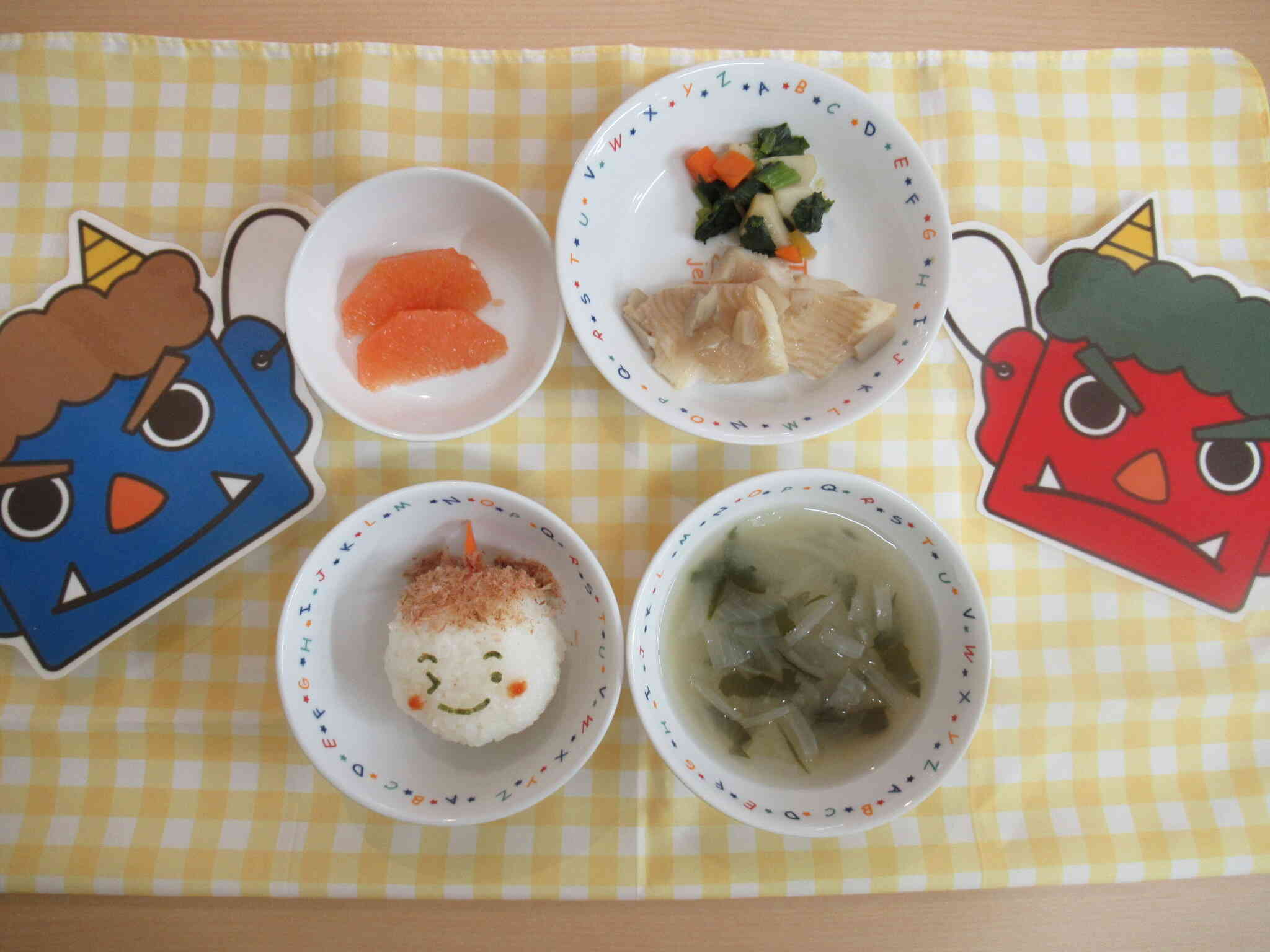 豆まきお給食