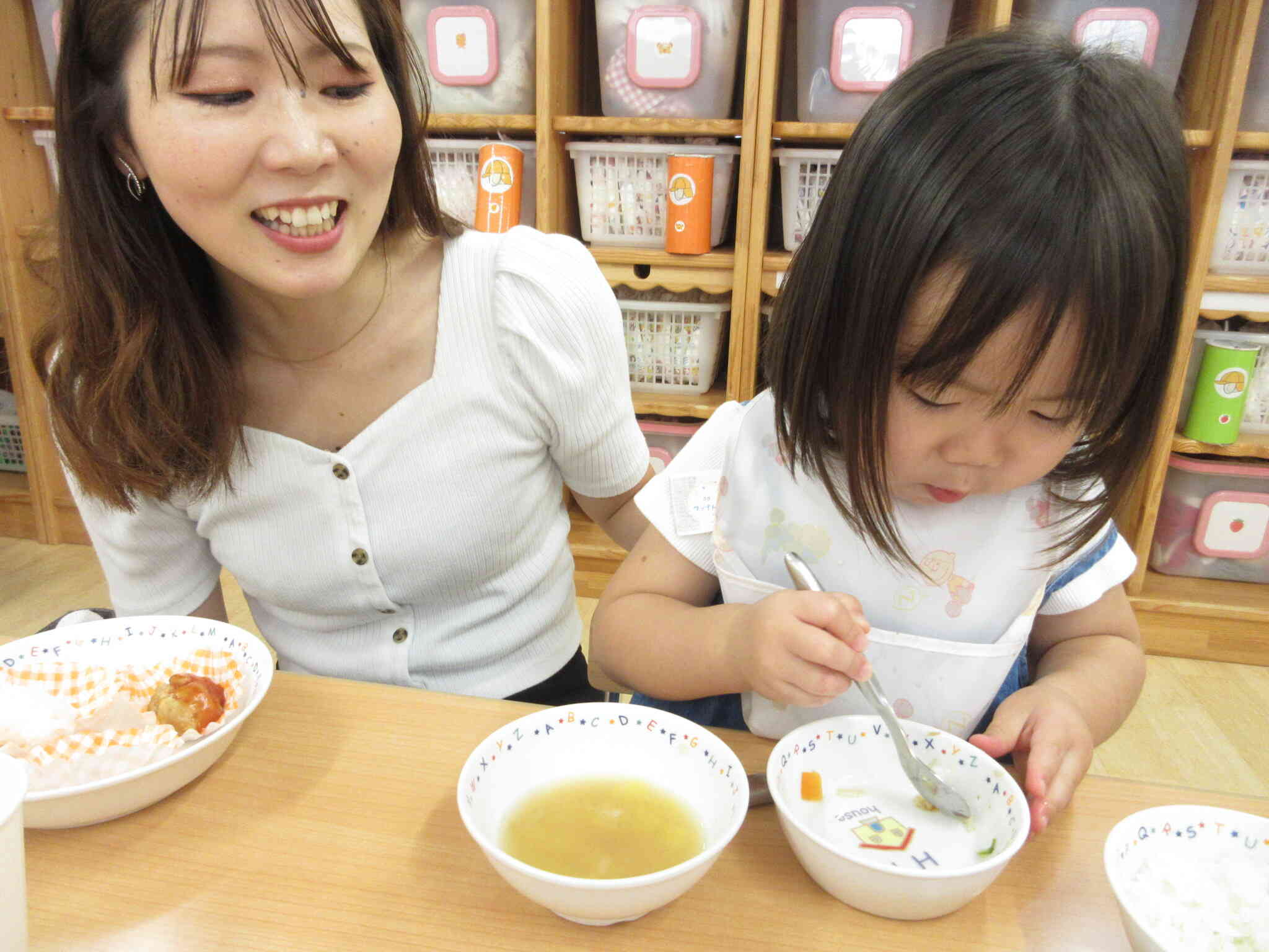 残さず食べるよ！