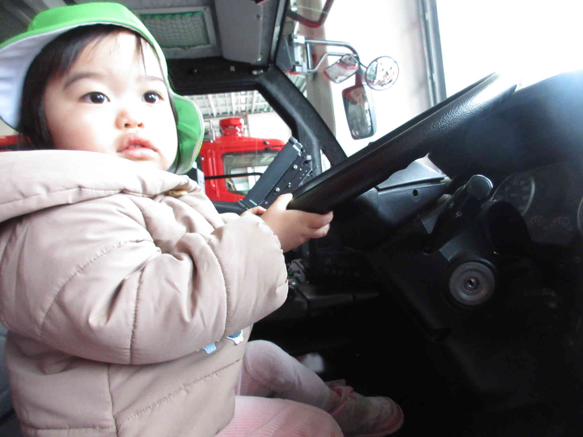 本当に運転しているみたい☆