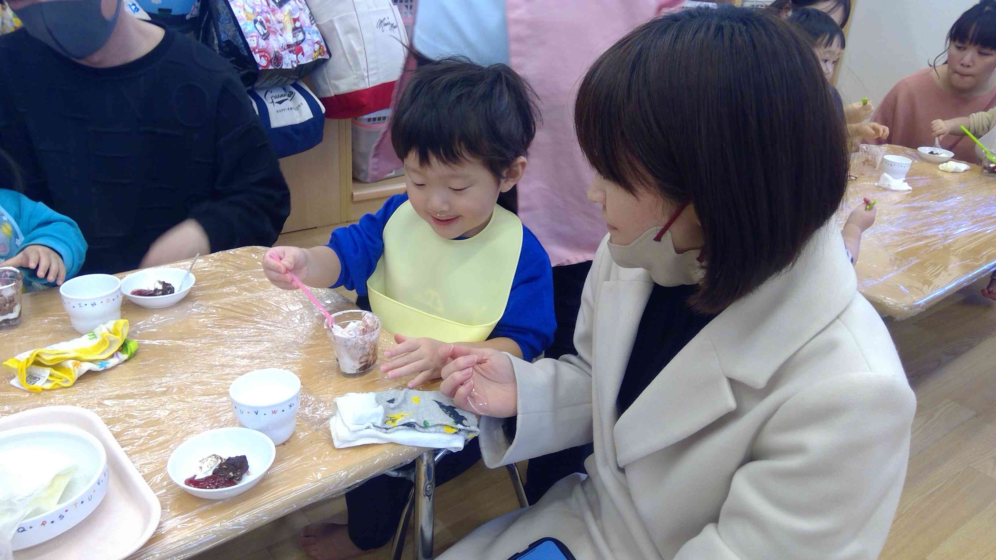 みんなで食べるとおいしいね！