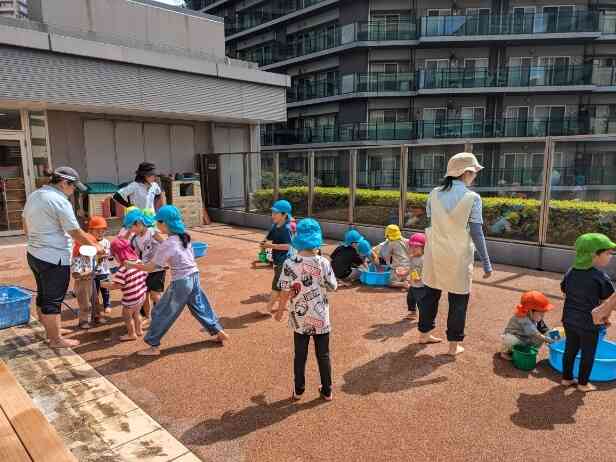 今年最後の水遊び