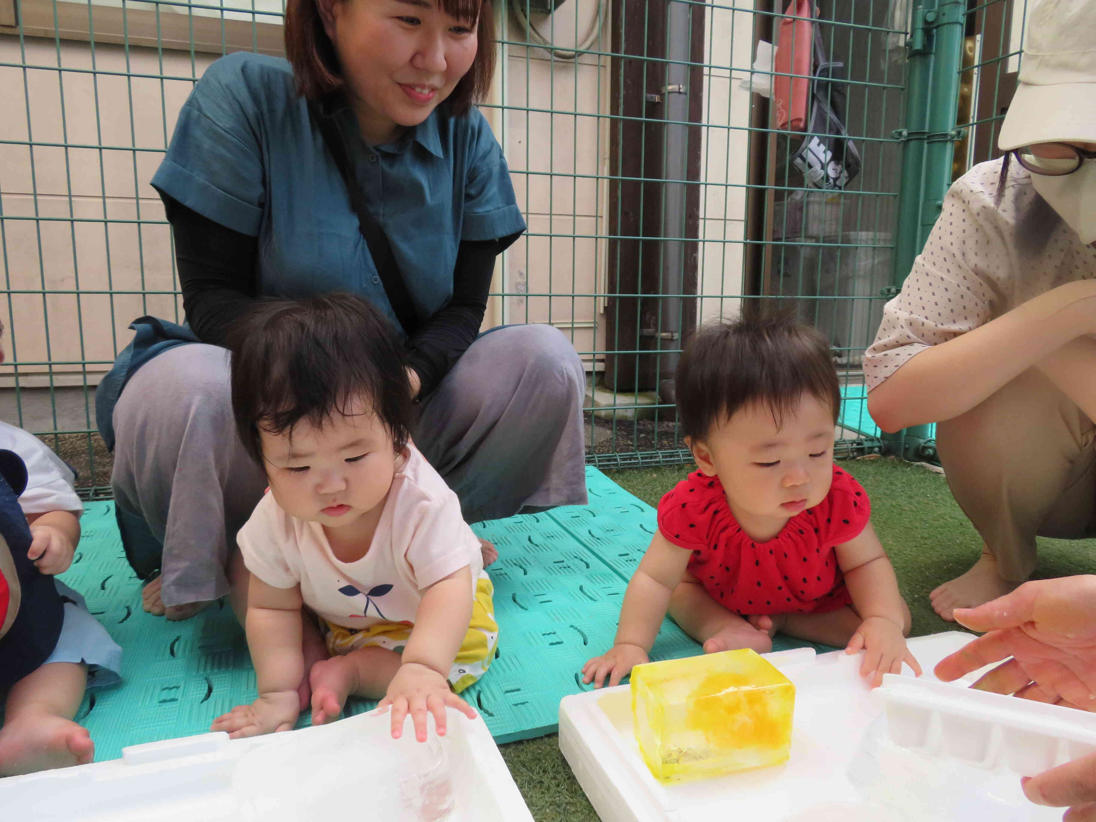 はじめての氷あそび