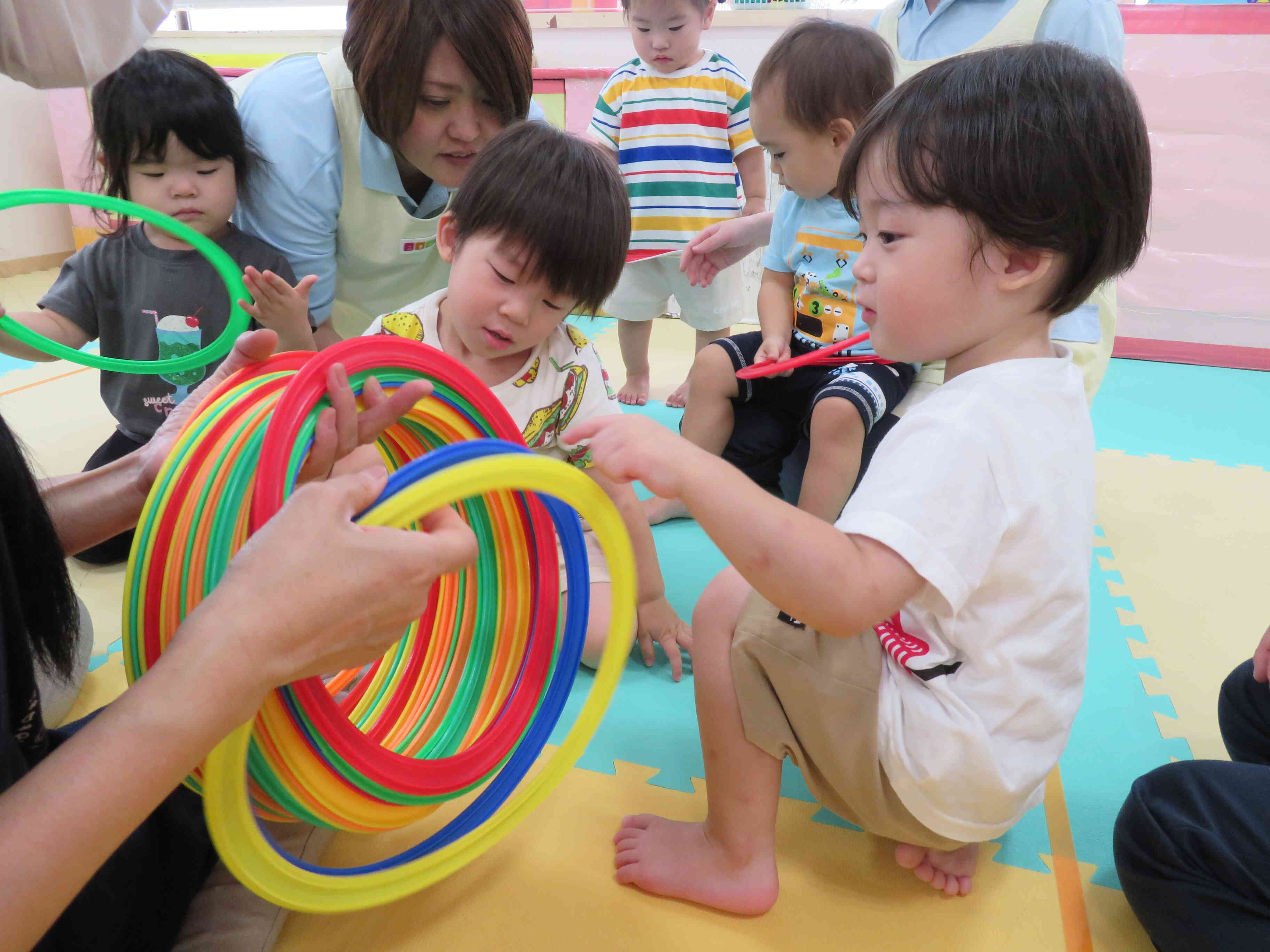 次はカラーリングを使うよ。何色にしようかなぁ。