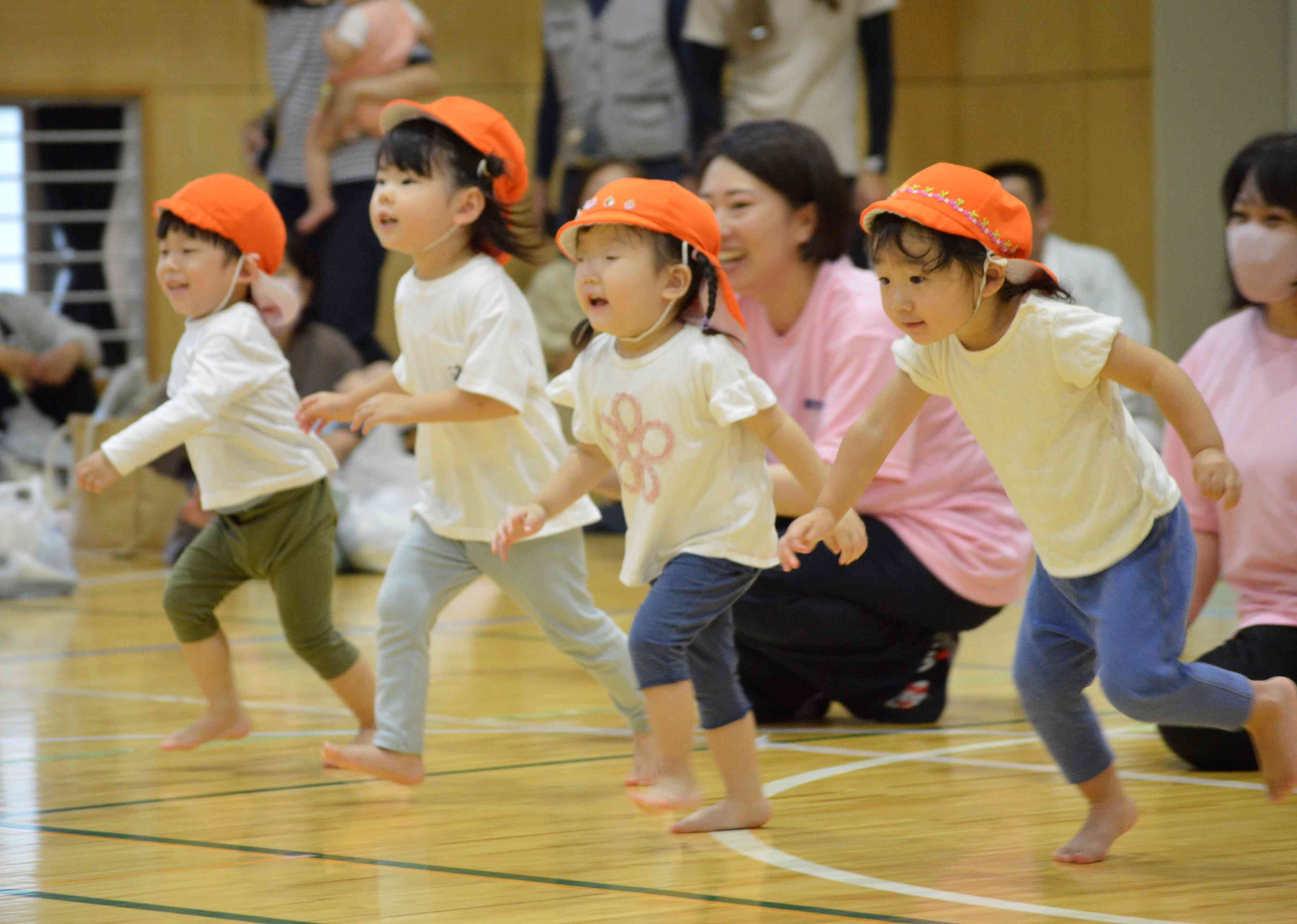 走る、走る