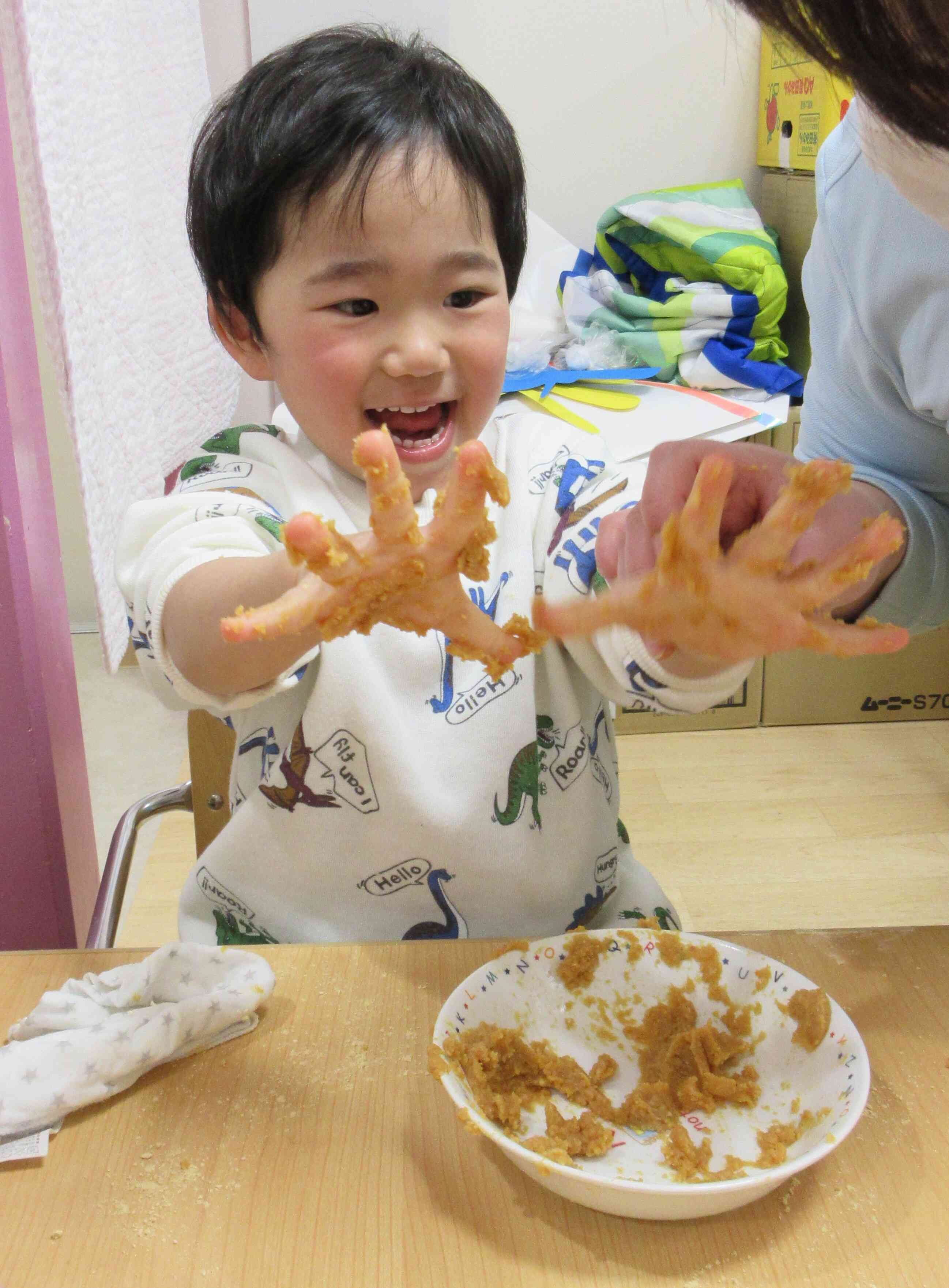 ２月の食育！大豆について学んだよ！