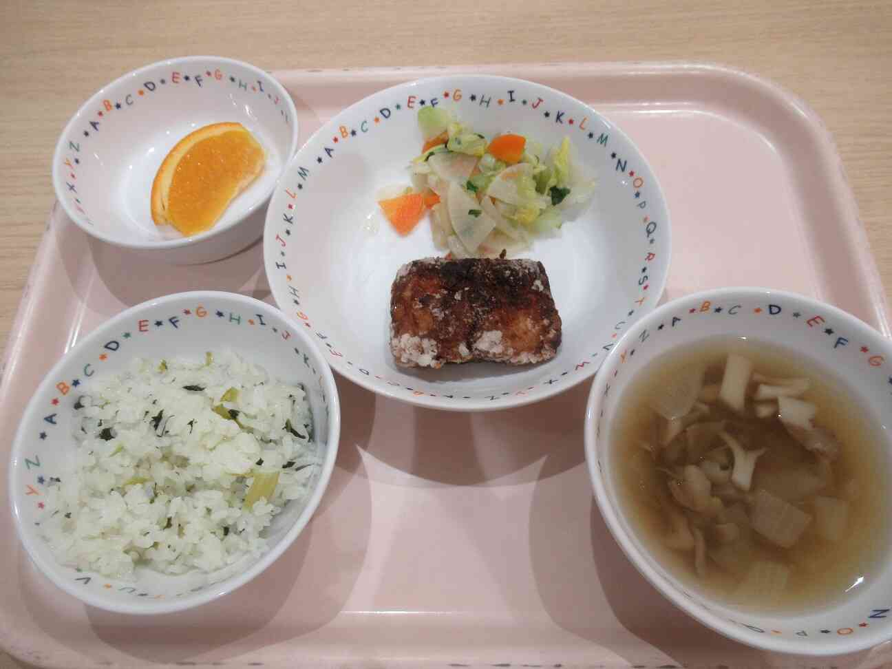 10月28日の給食