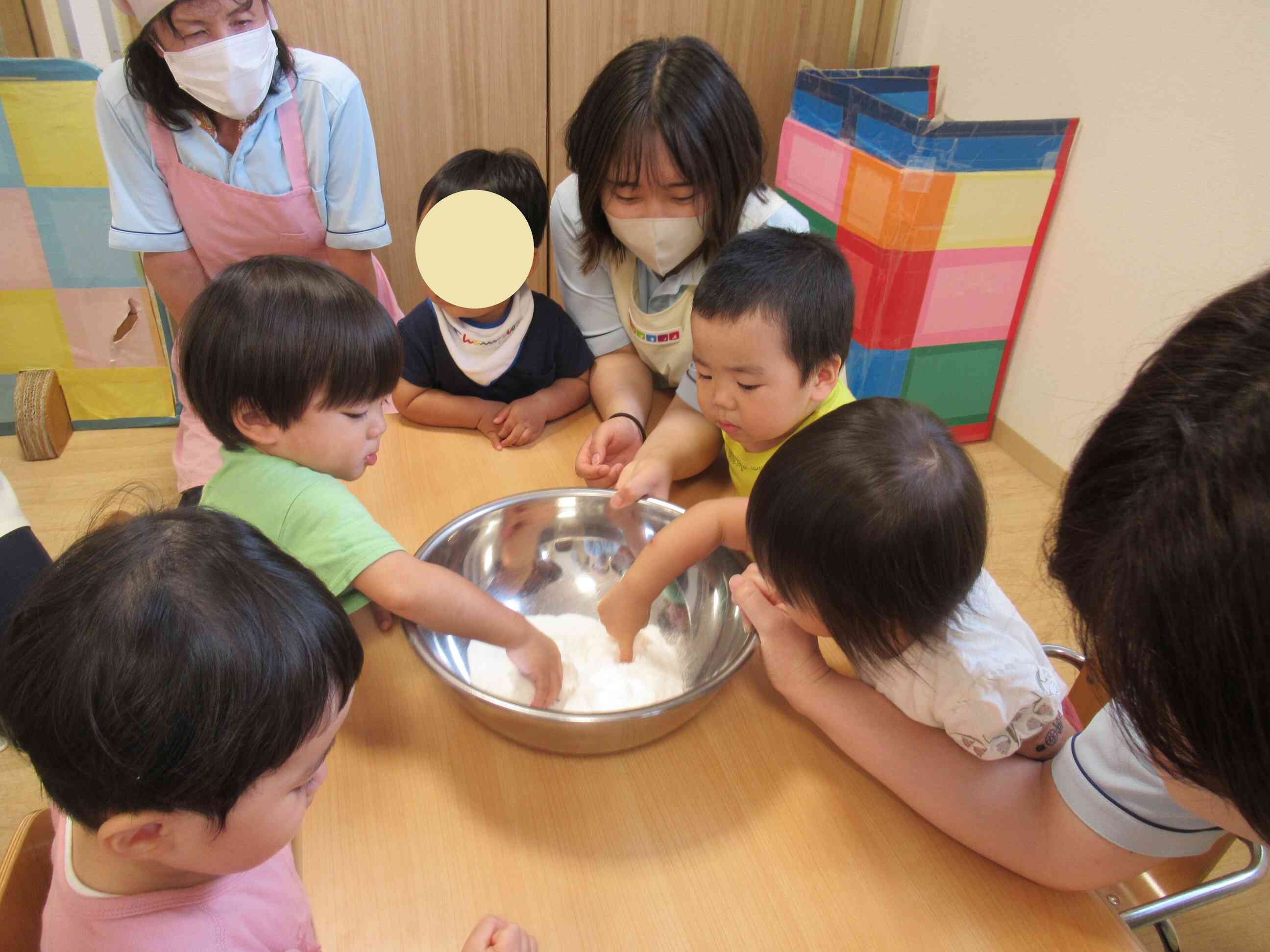 食育「お月見団子作り」